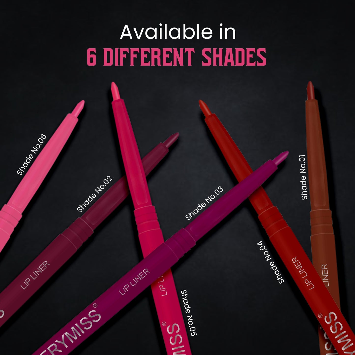 VMLL01 Lip Liner Lipstick 06 - Shade