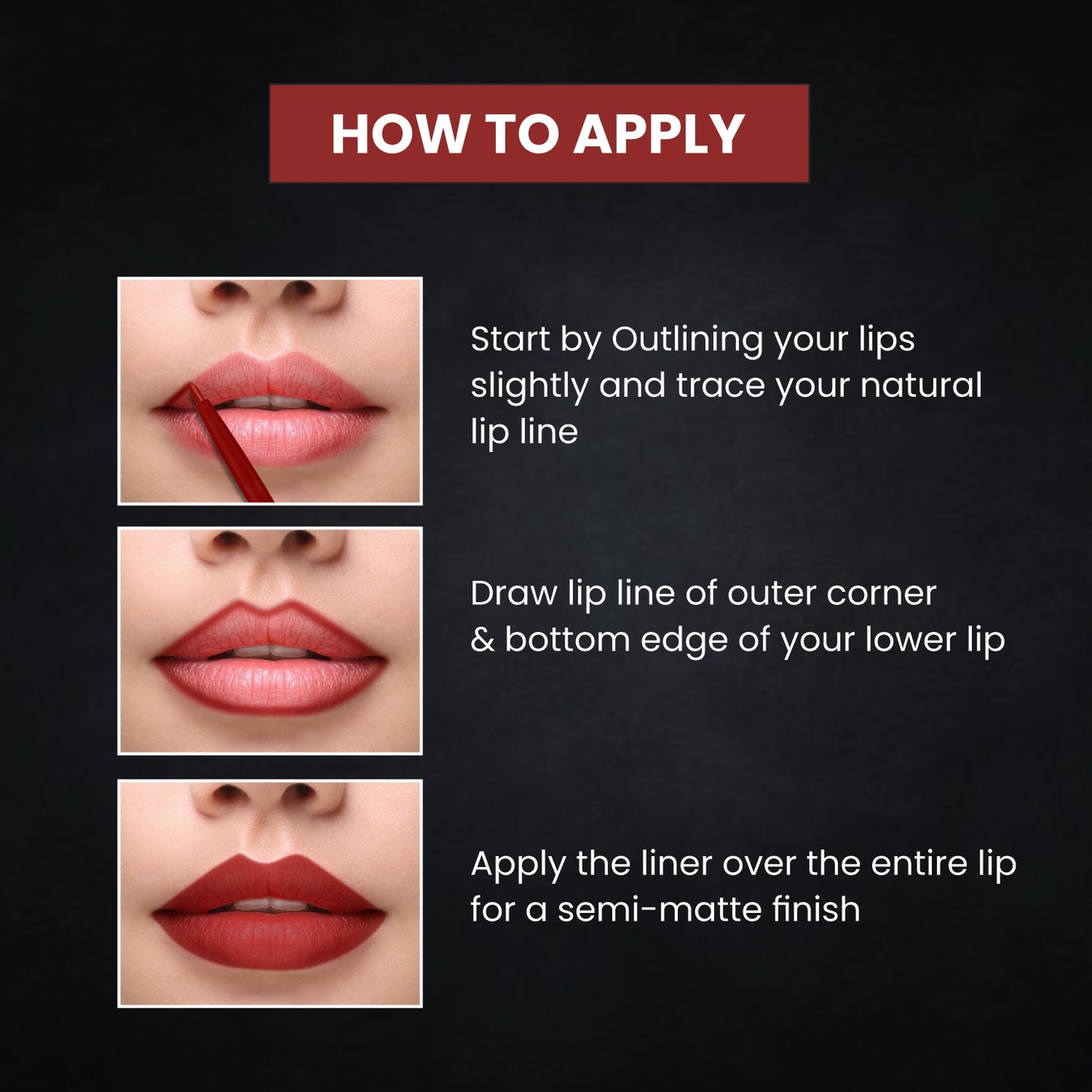 VMLL01 Lip Liner Lipstick 06 - Shade