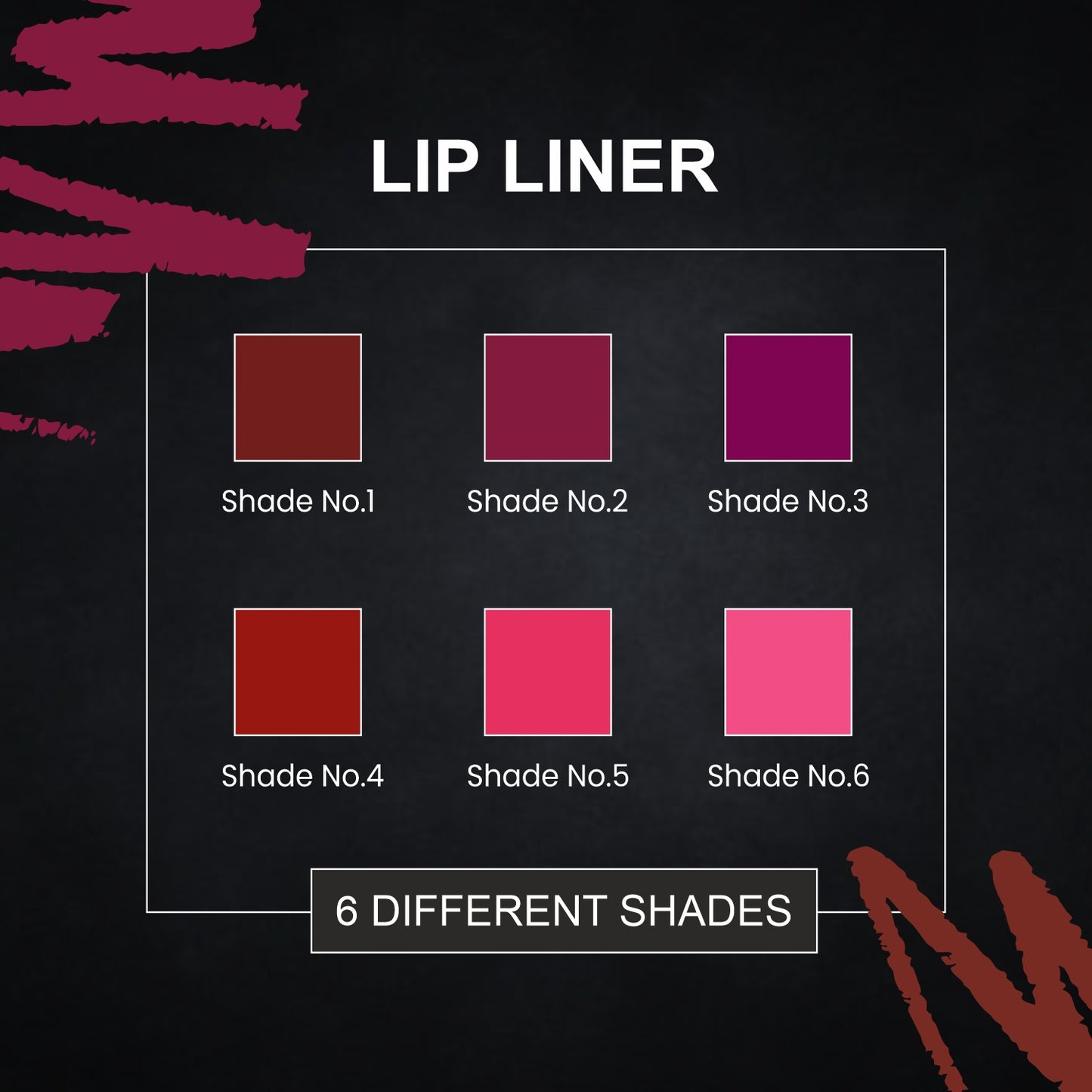 VMLL01 Lip Liner Lipstick 06 - Shade