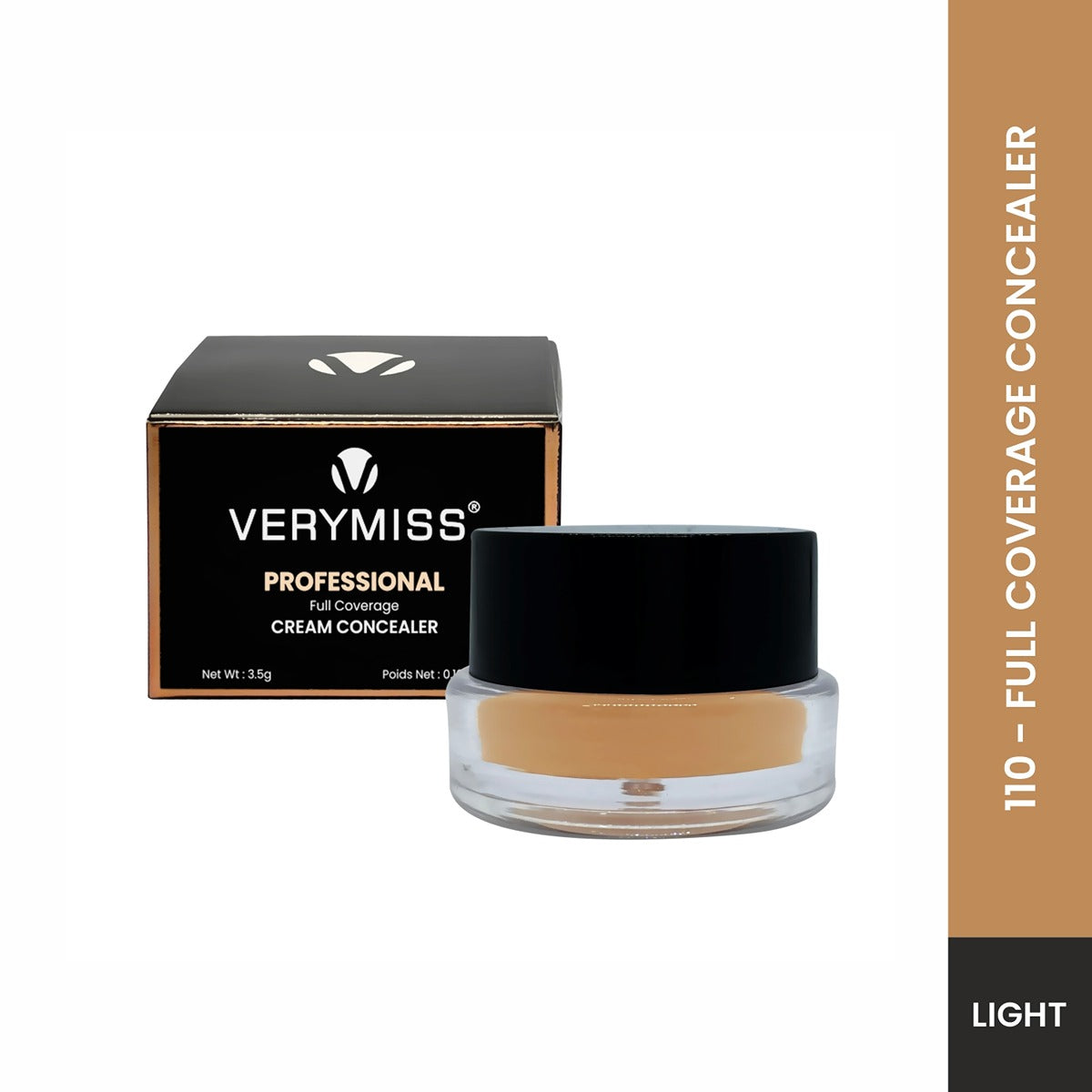 Professional Full Coverage Cream Concealer - 110 LIGHT