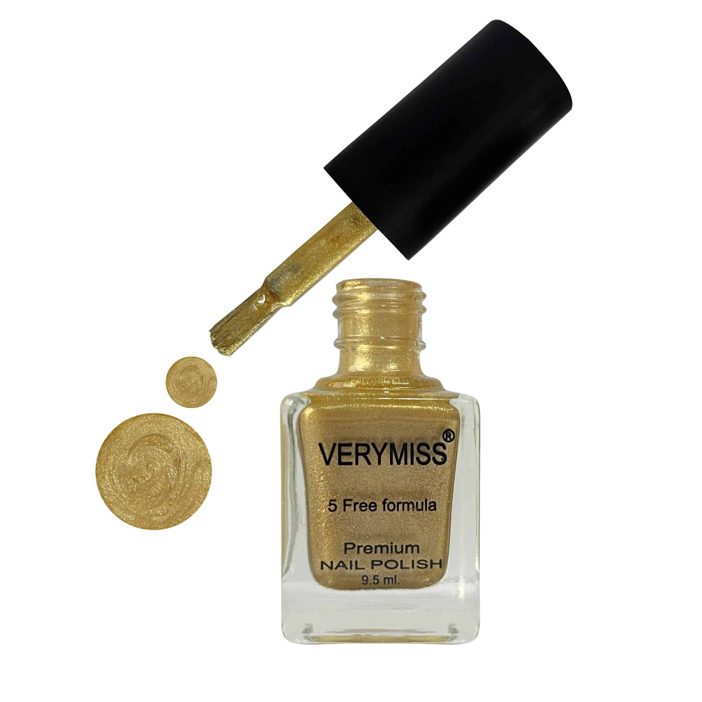 Premium Nail Polish - 121 Twinkle Gold