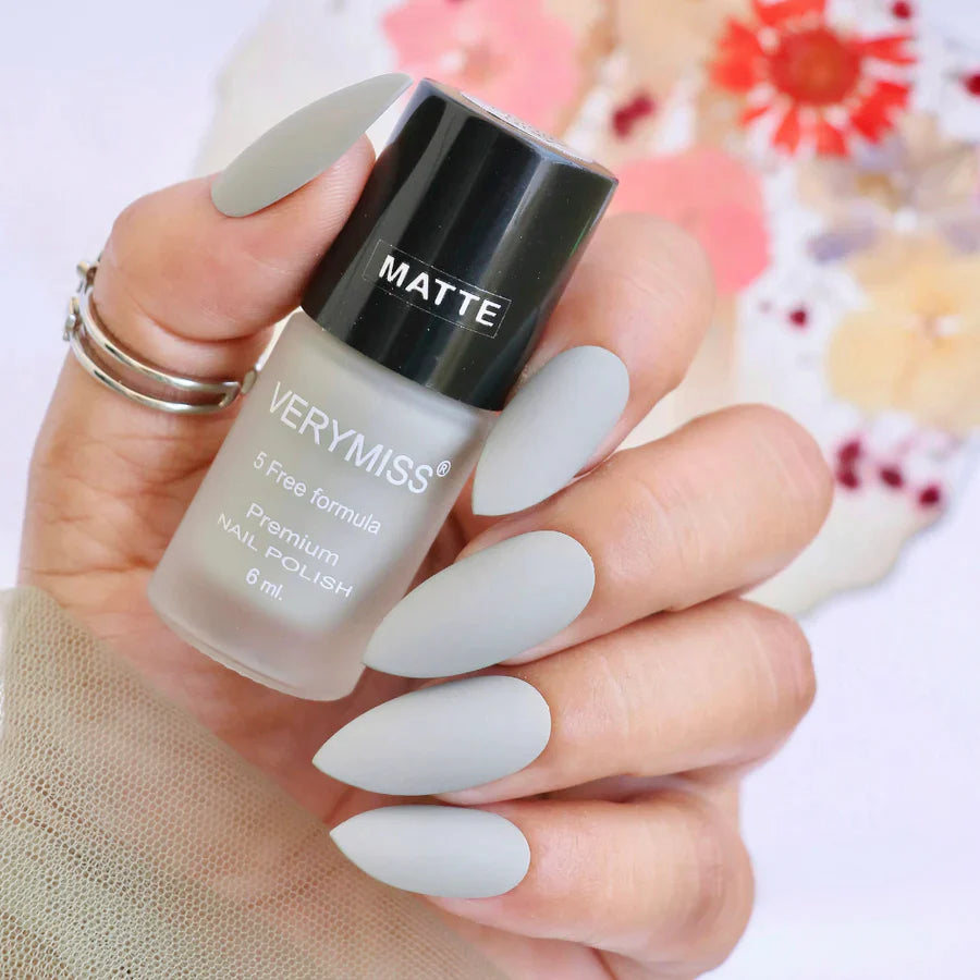 5 Trending Nail Polish Kit (Matte) (249, 256, 259, 254, 257)
