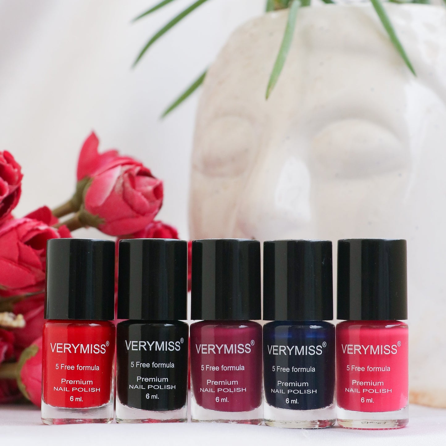 Glossy Nail Polish Kit (Set Of 5)