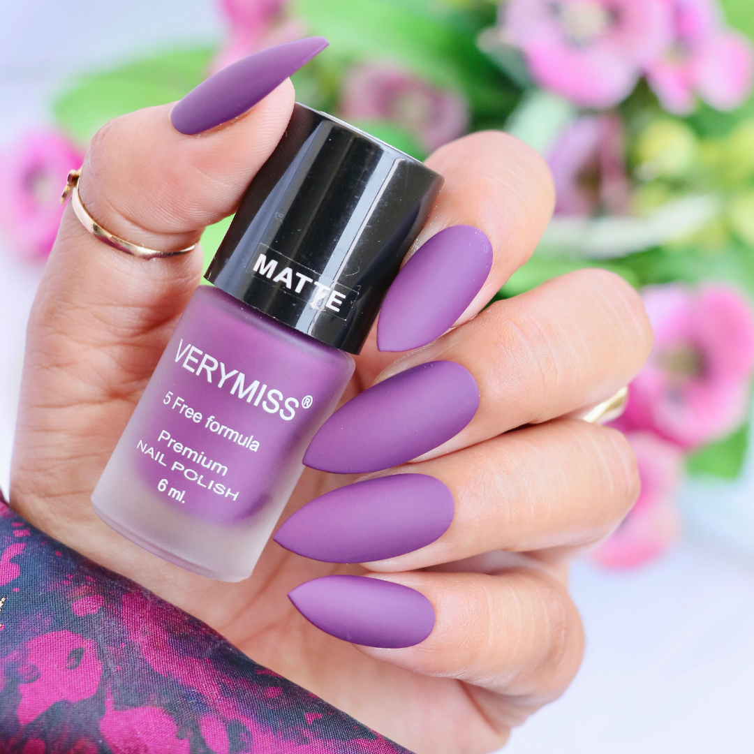 Premium Matte Nail Polish - 260 Rose Bud Cherry