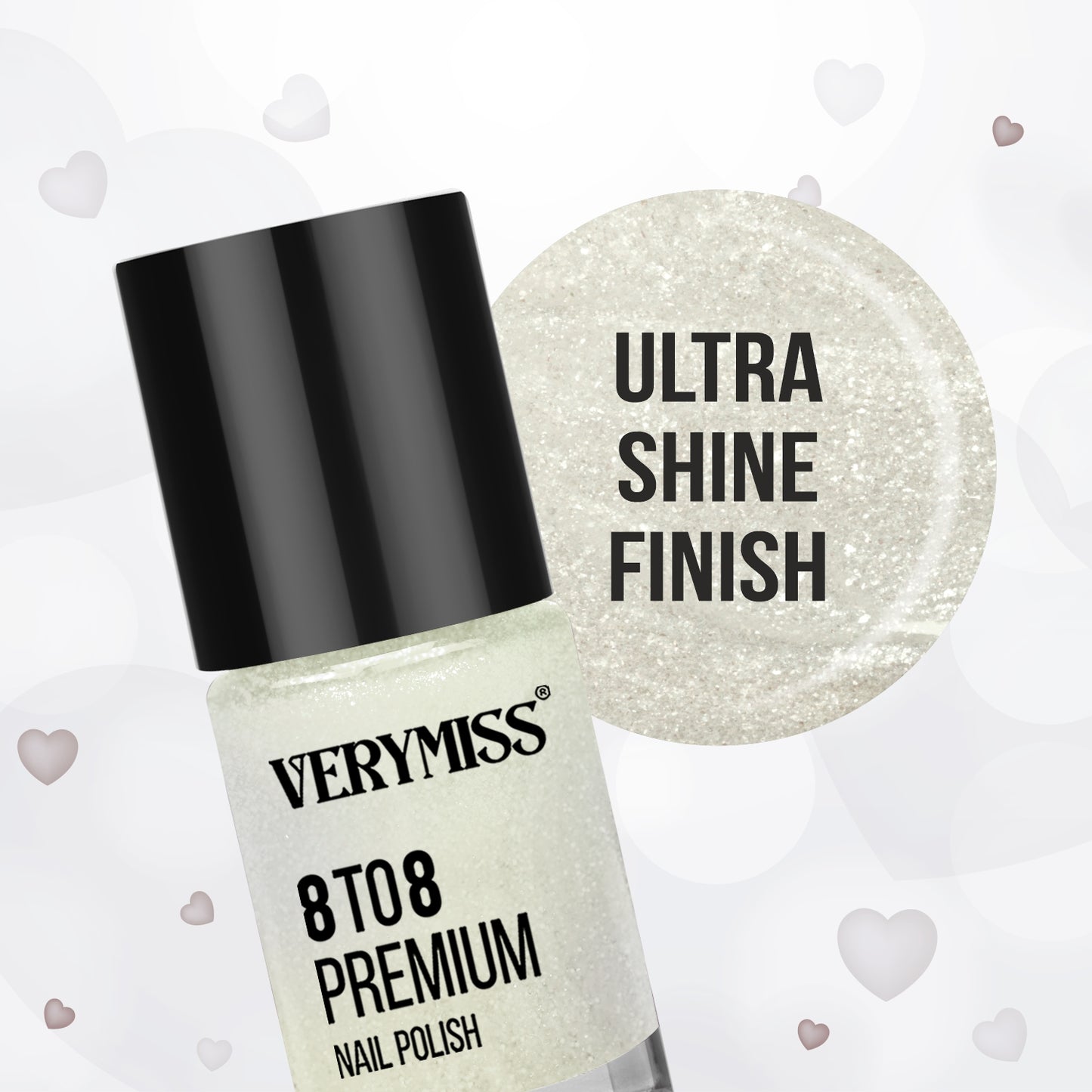 Premium Pearl Nail Polish - 202 Glimmer