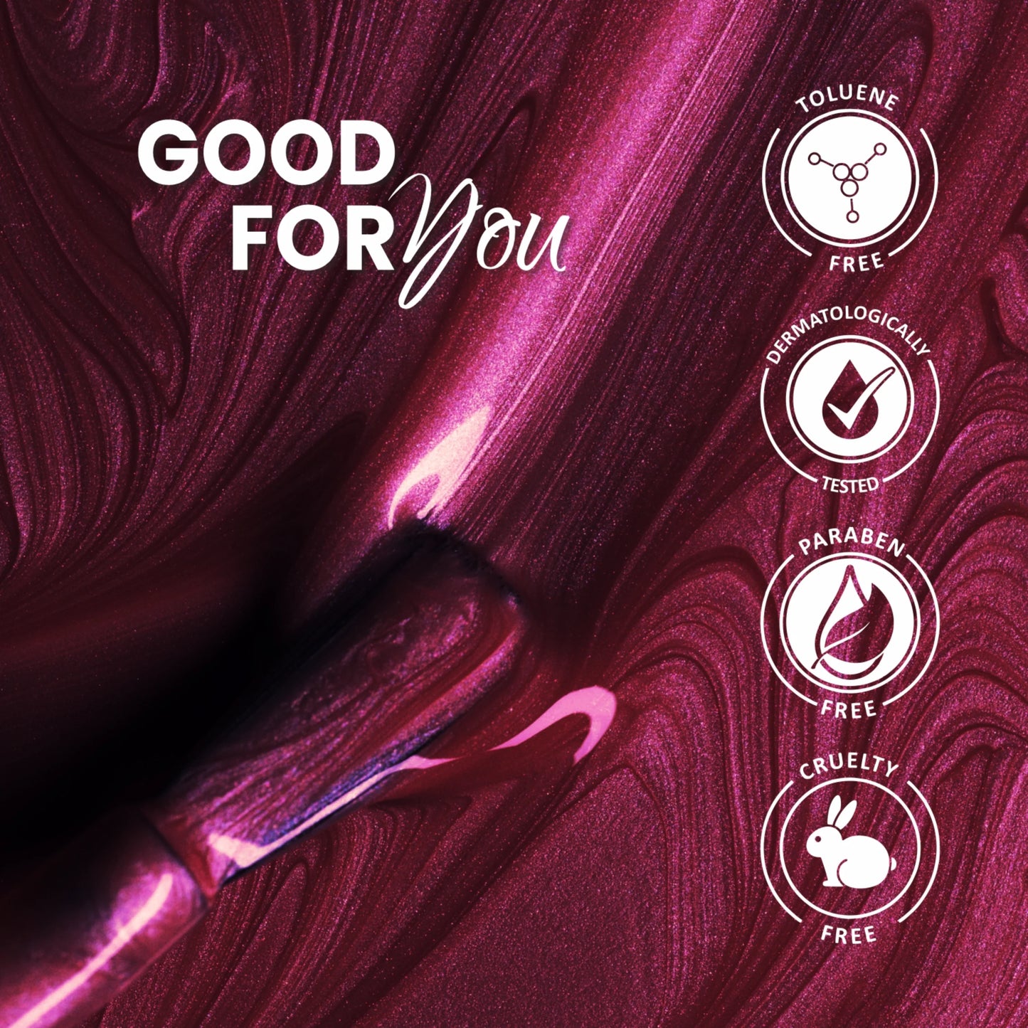 Premium Pearl Nail Polish - 214 Purple Shower