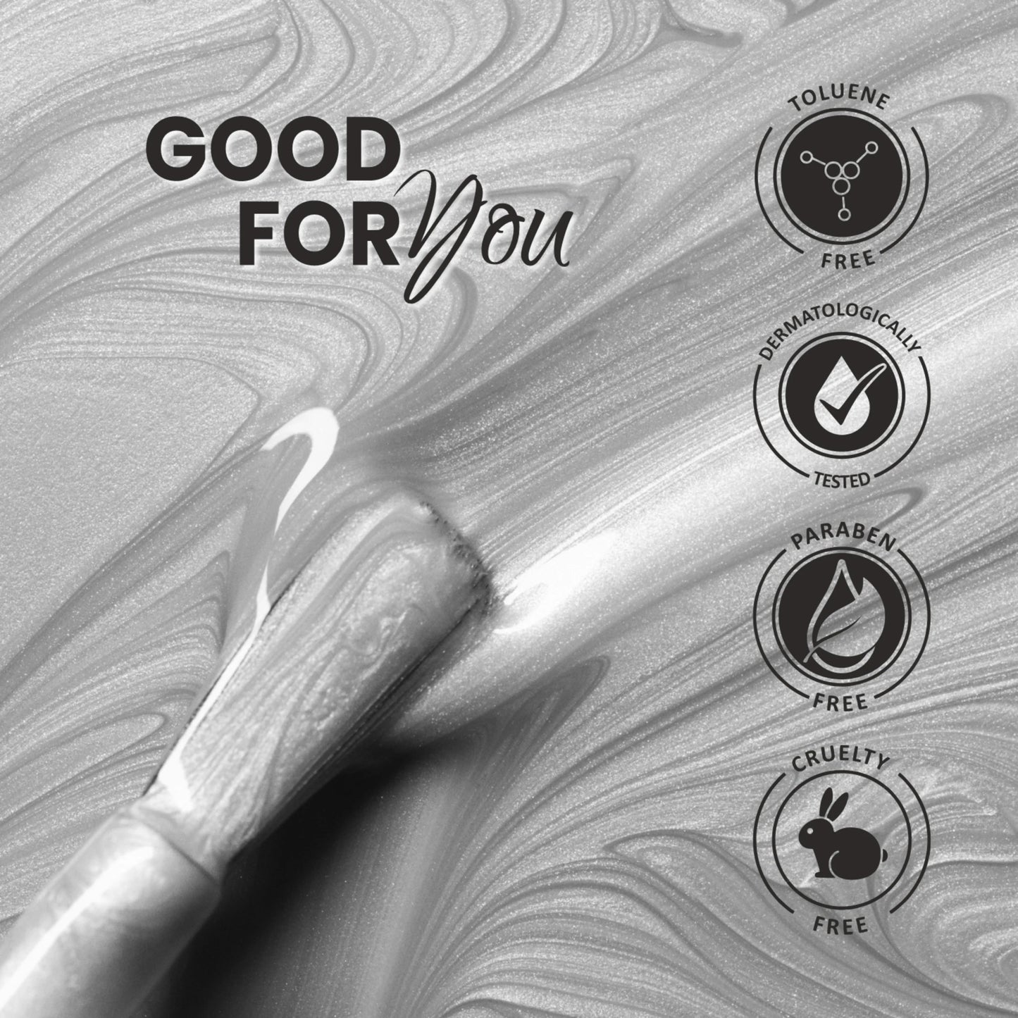 Premium Pearl Nail Polish - 237 Steel Silver