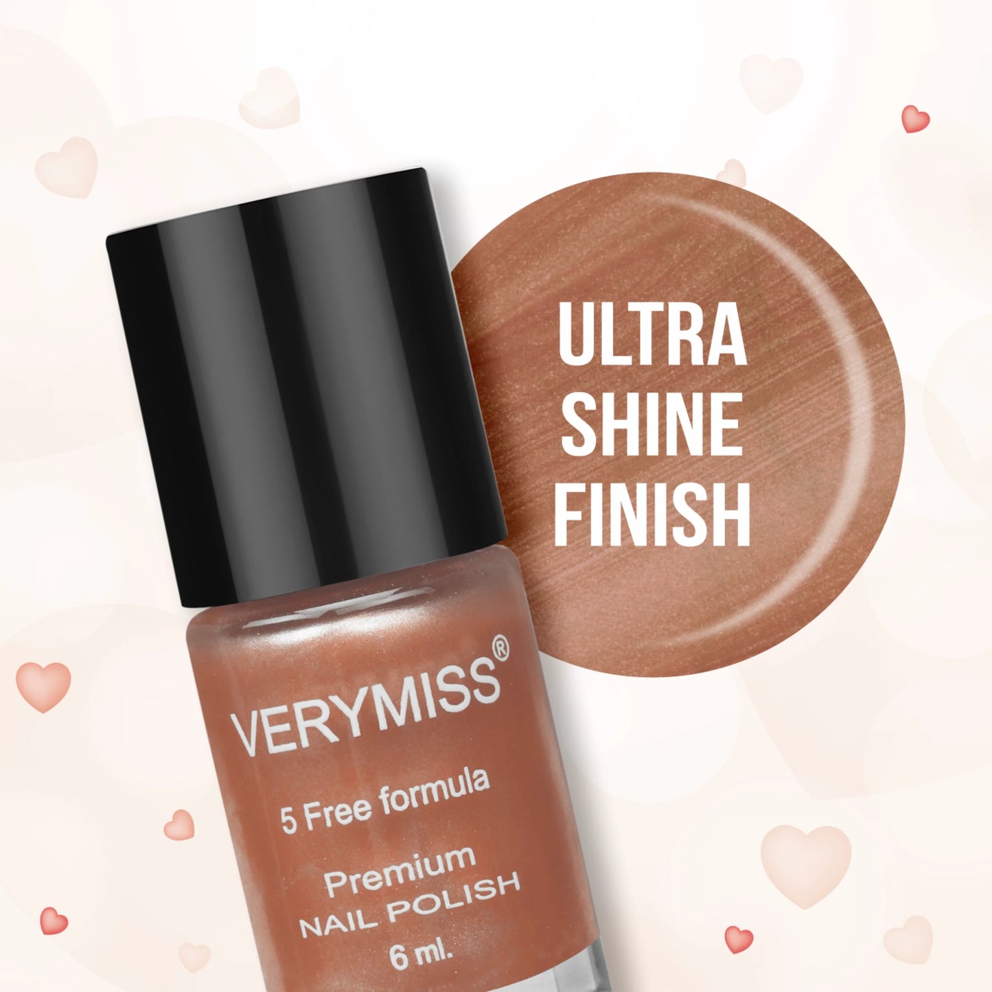 Premium Pearl Nail Polish - 243 Neutral Pink