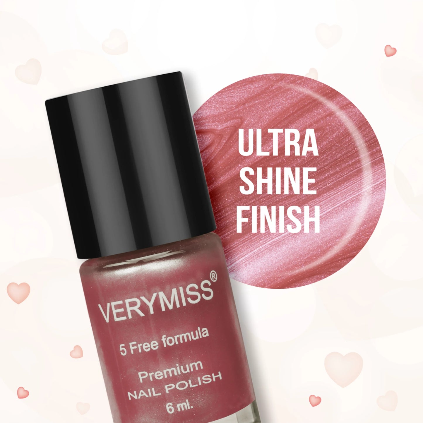 Premium Pearl Nail Polish - 245 Shiny Shimmer
