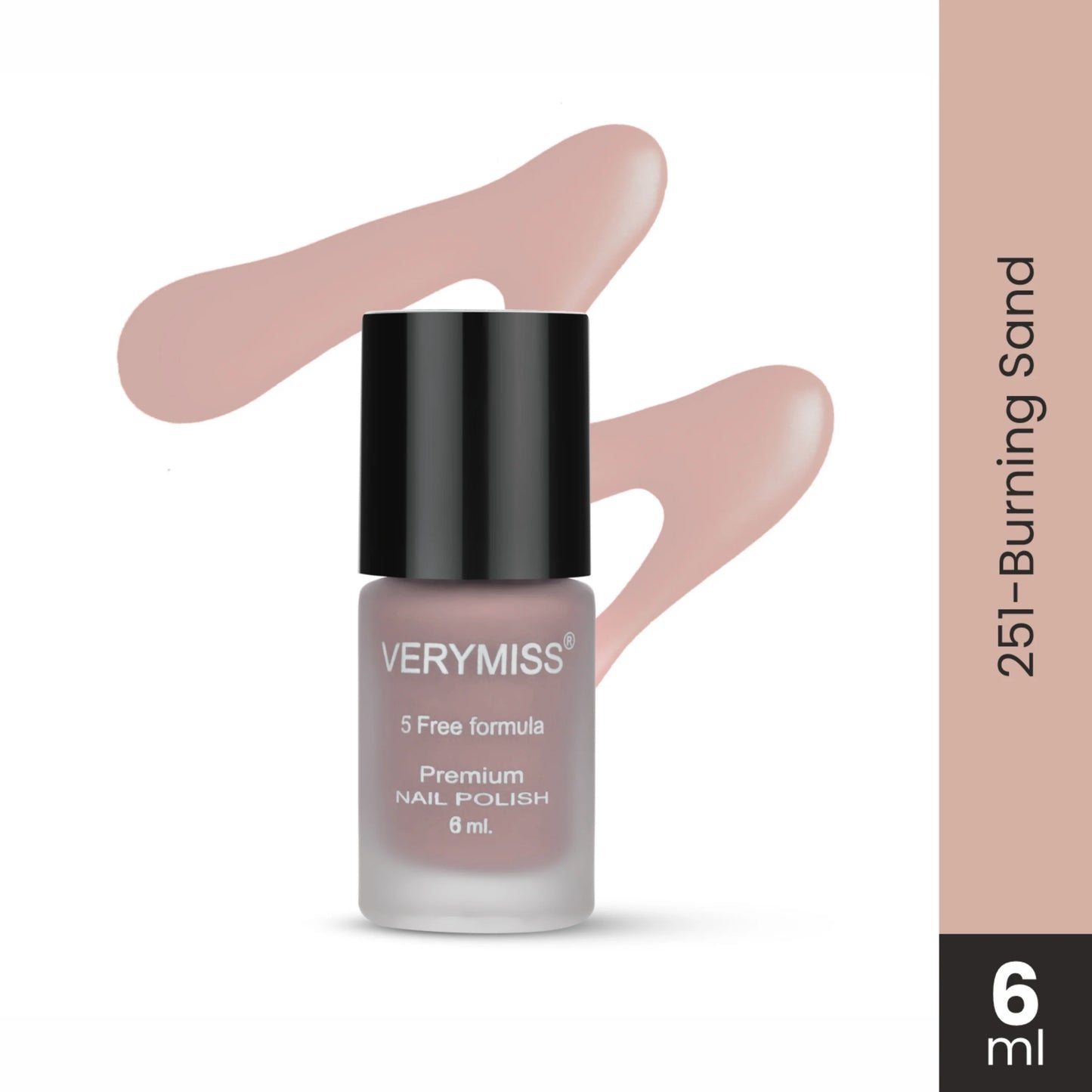 Premium Matte Nail Polish - 251 Burning Sand