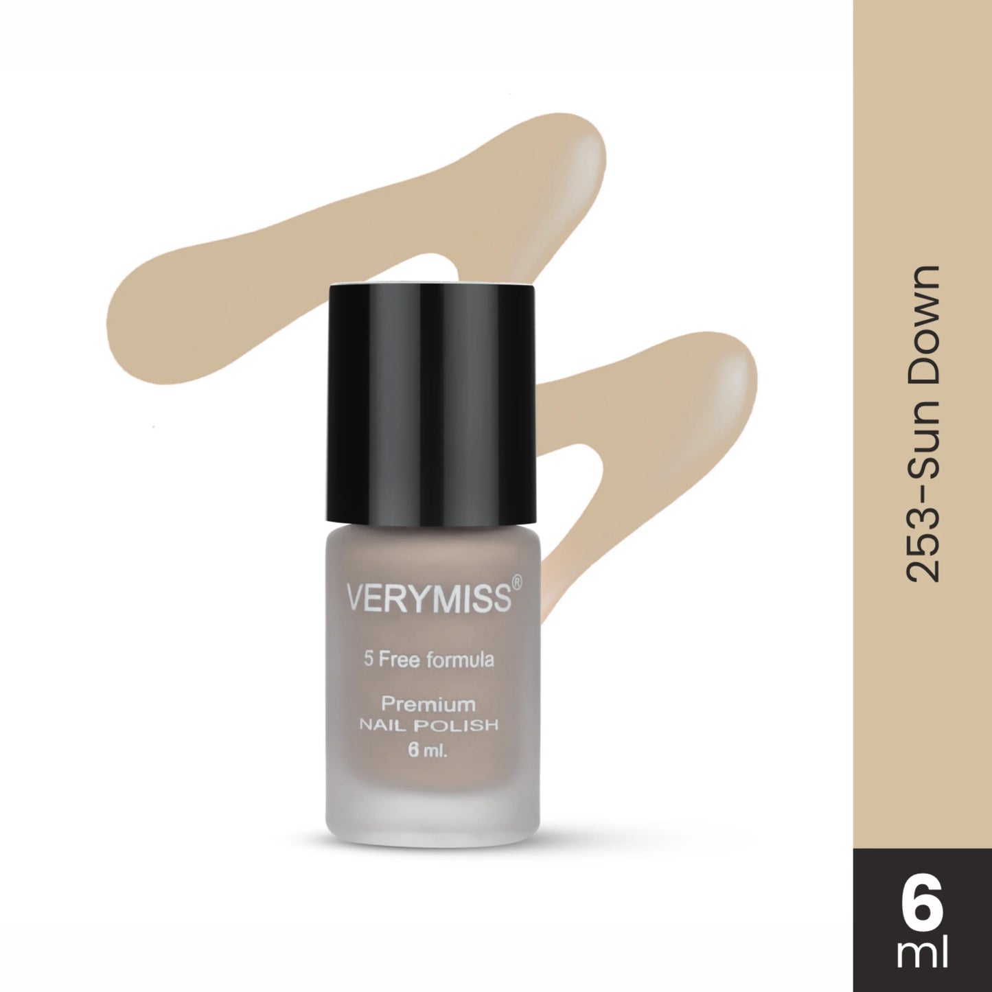 Premium Matte Nail Polish - 253 Sun Down