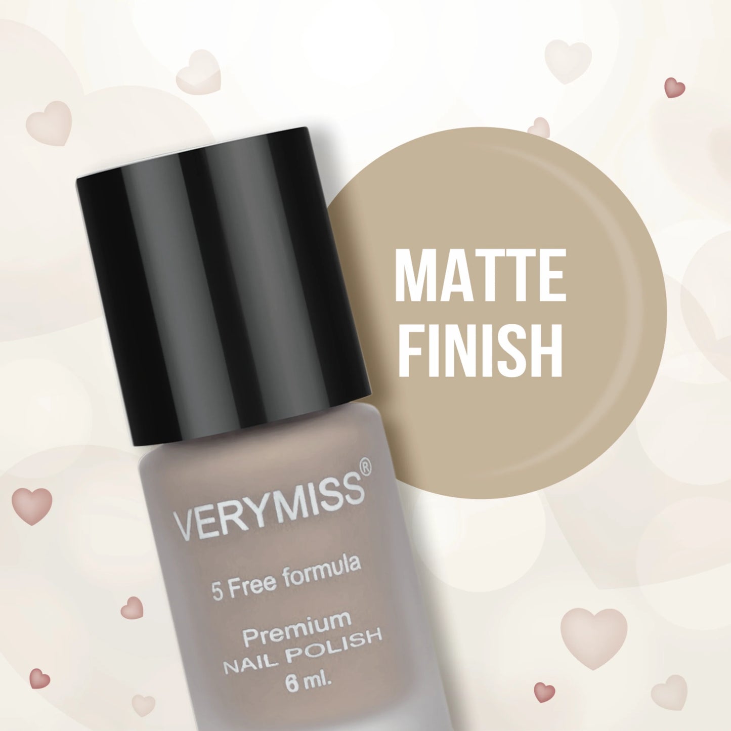 Premium Matte Nail Polish - 253 Sun Down