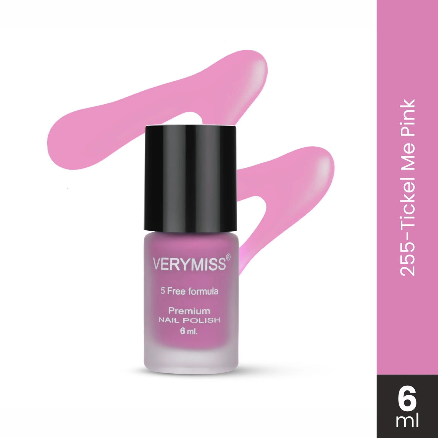 Premium Matte Nail Polish - 255 Tickle Me Pink