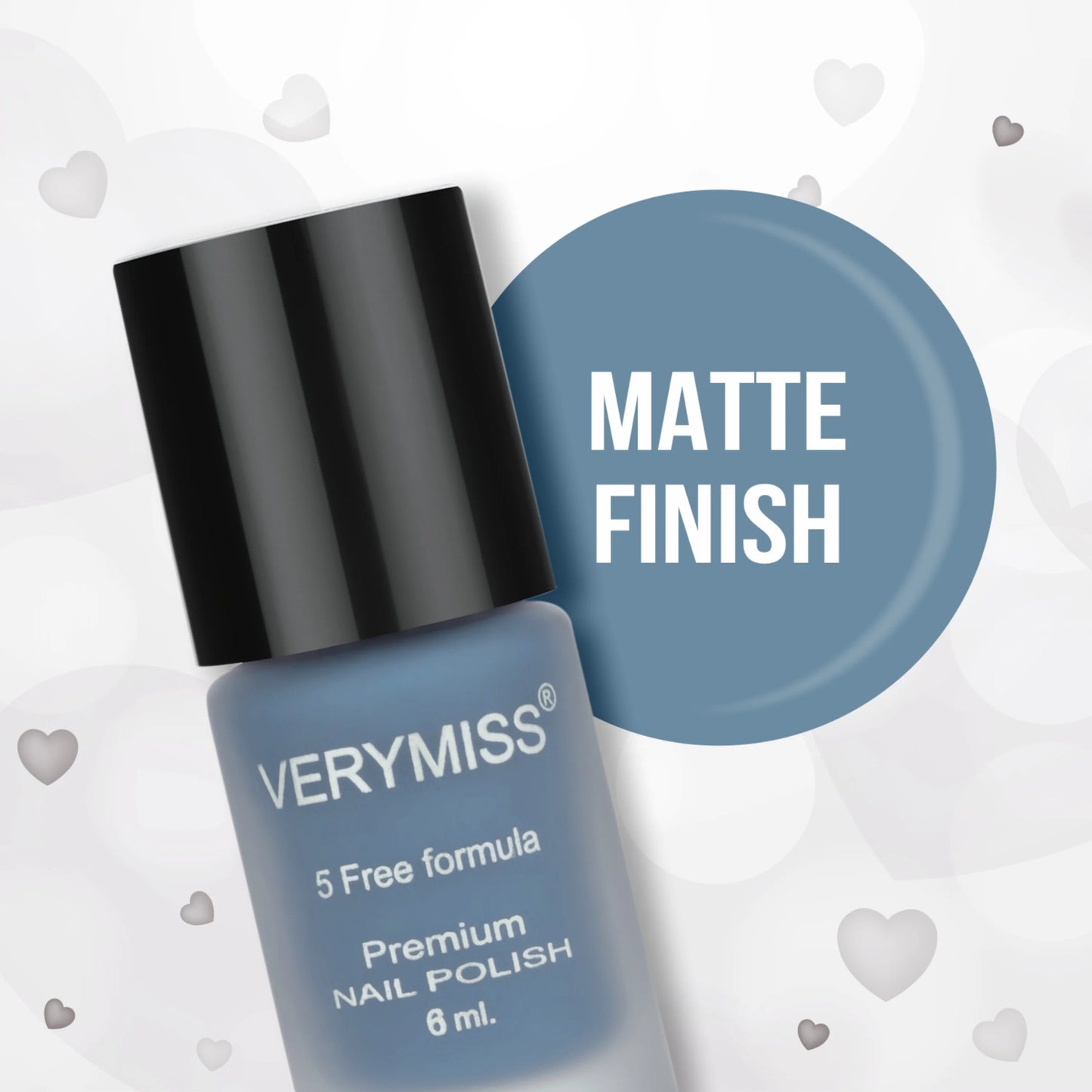 Premium Matte Nail Polish - 257 Boston Blue