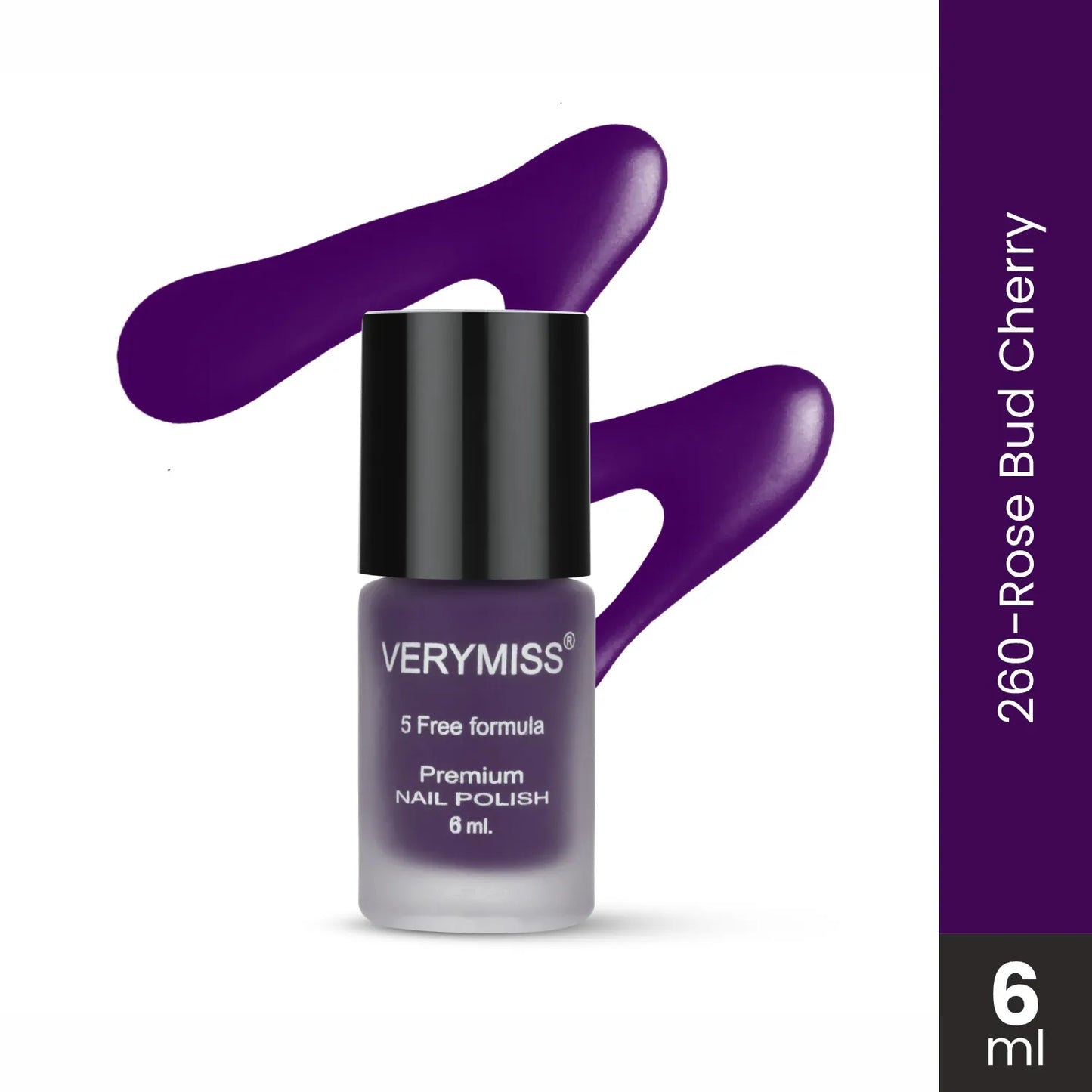 Premium Matte Nail Polish - 260 Rose Bud Cherry