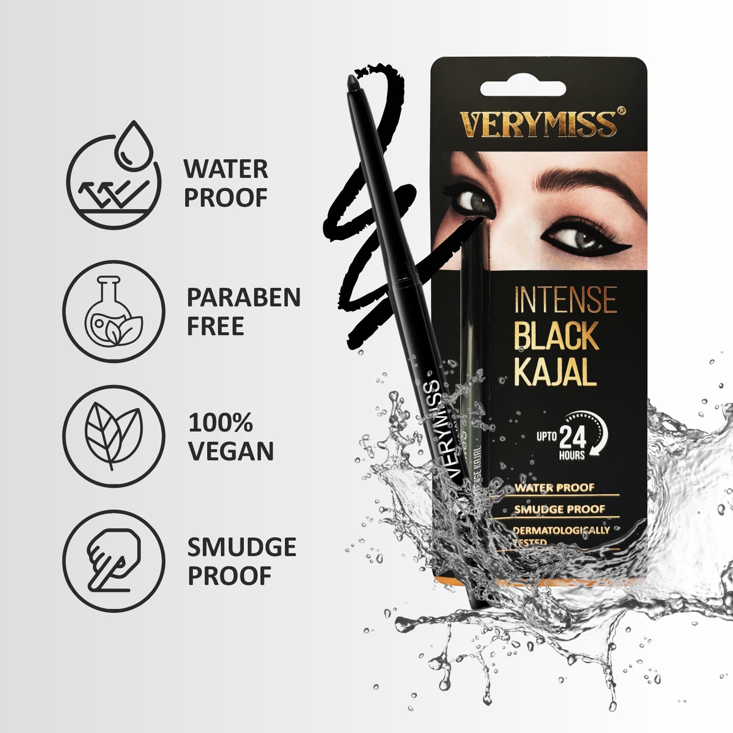 Intense Black Kajal - 0.30 gm