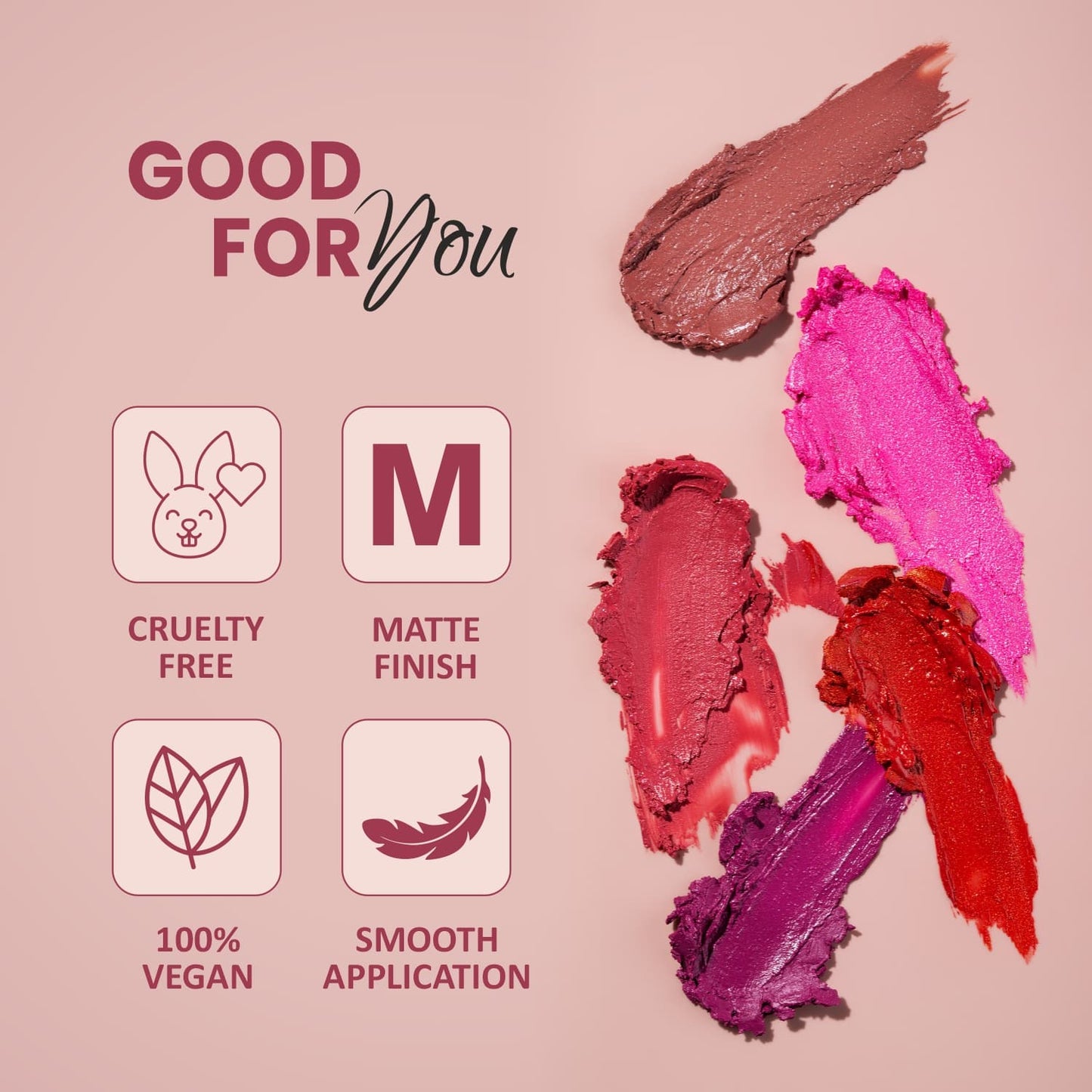 Matte & Satin Lipstick - S19 Mauve Magic