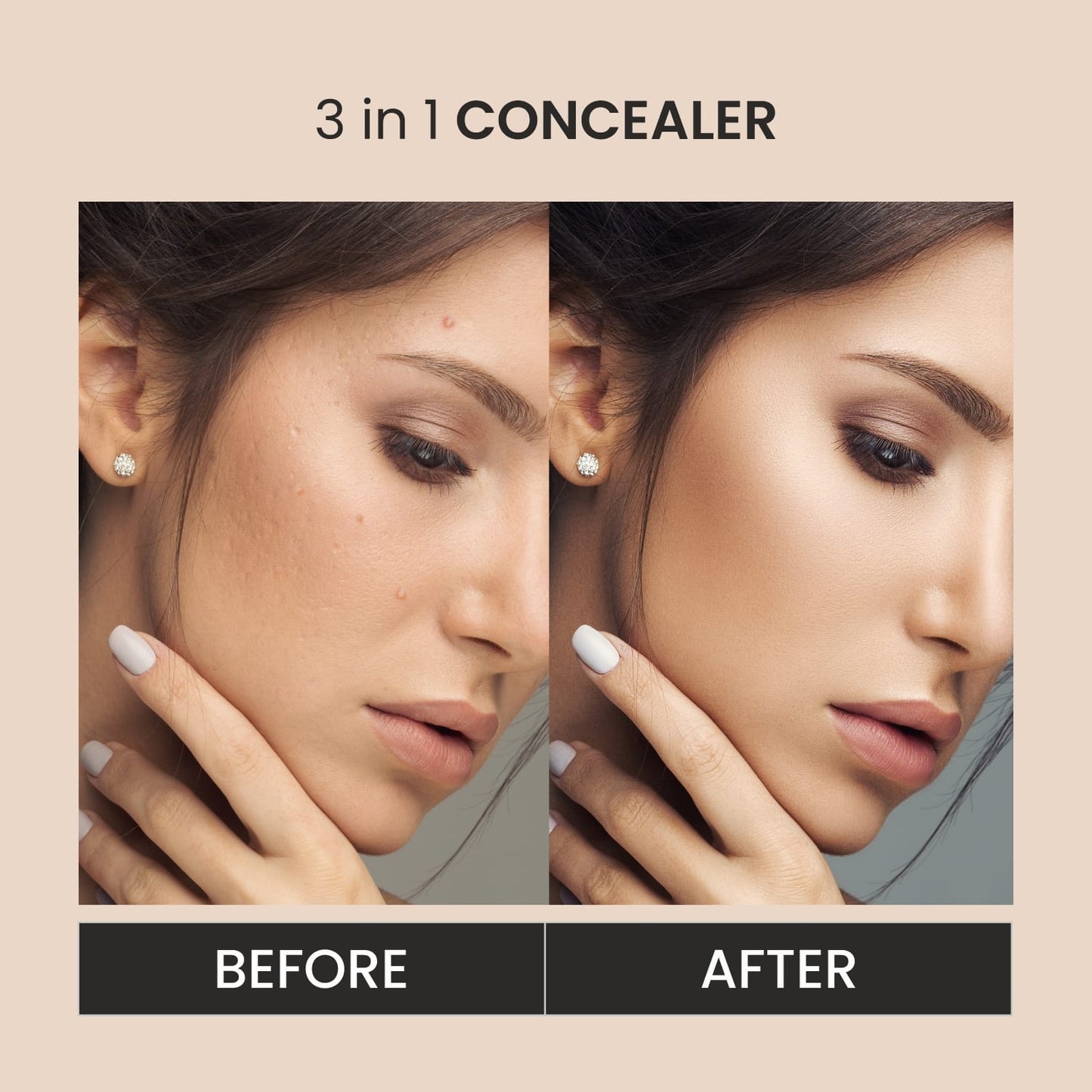 3 in 1 Concealer - 08 Orange Corrector