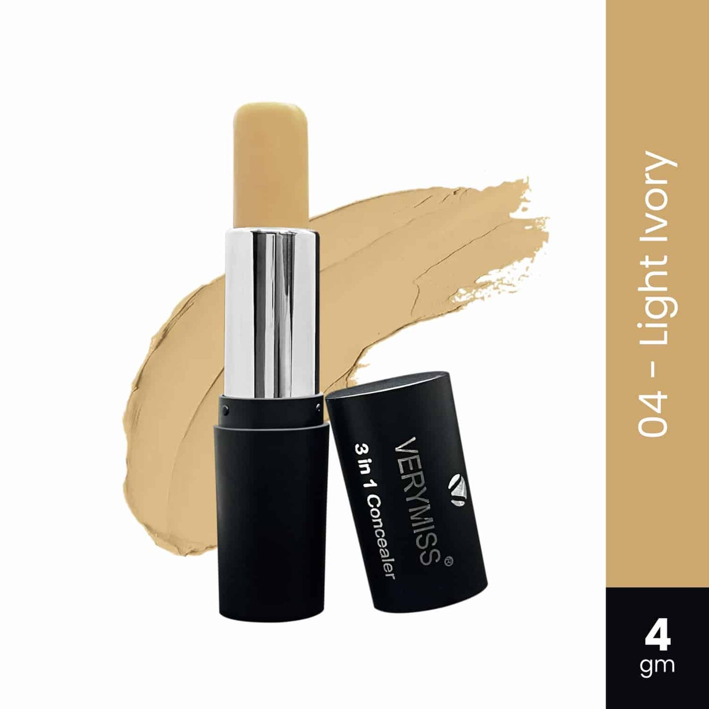 3 in 1 Concealer - 04 Light Ivory