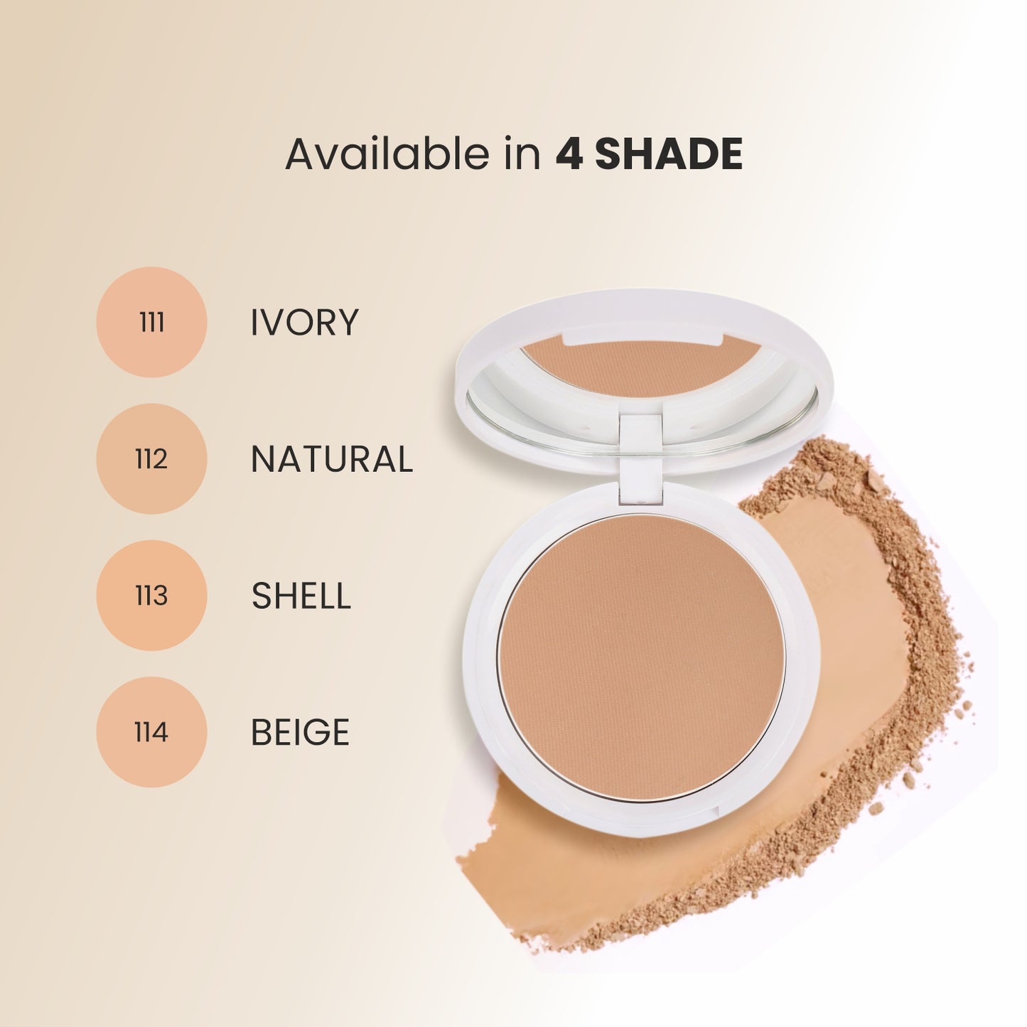 8 to 8 Weightless Super Stay Compact Powder - 114 Beige