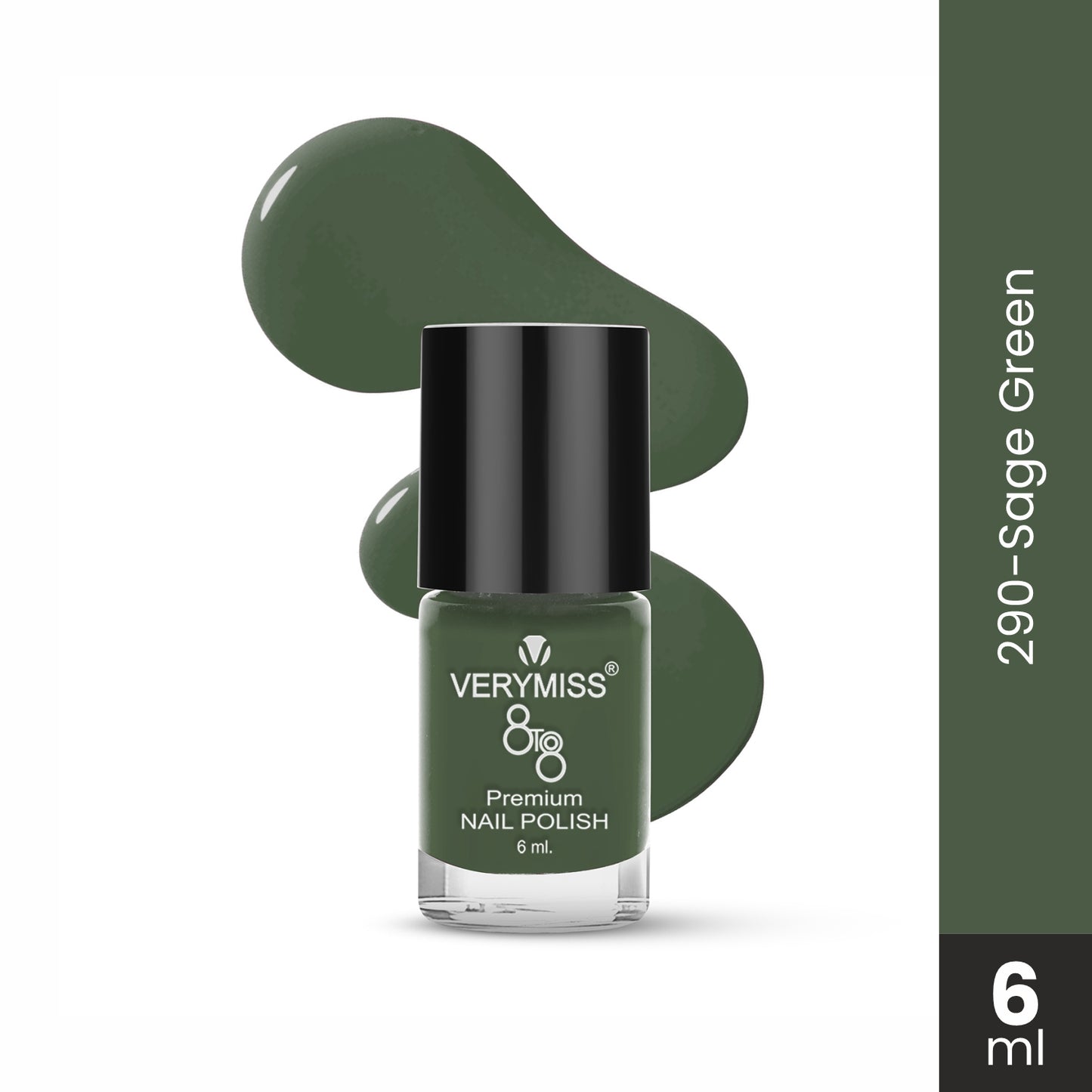 Premium Non UV Gel Nail Polish - 290 Sage Green