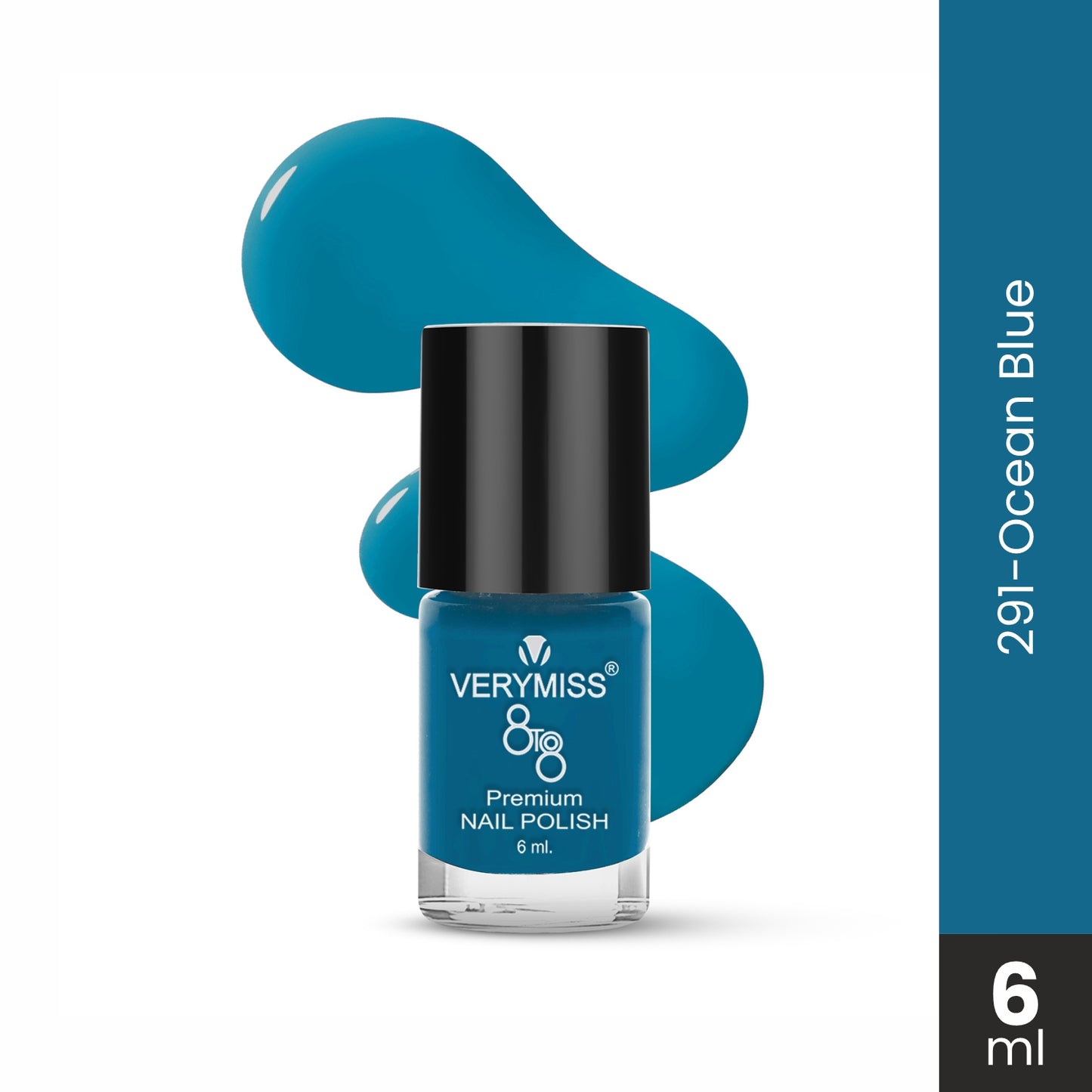 Premium Non UV Gel Nail Polish - 291 Ocean Blue