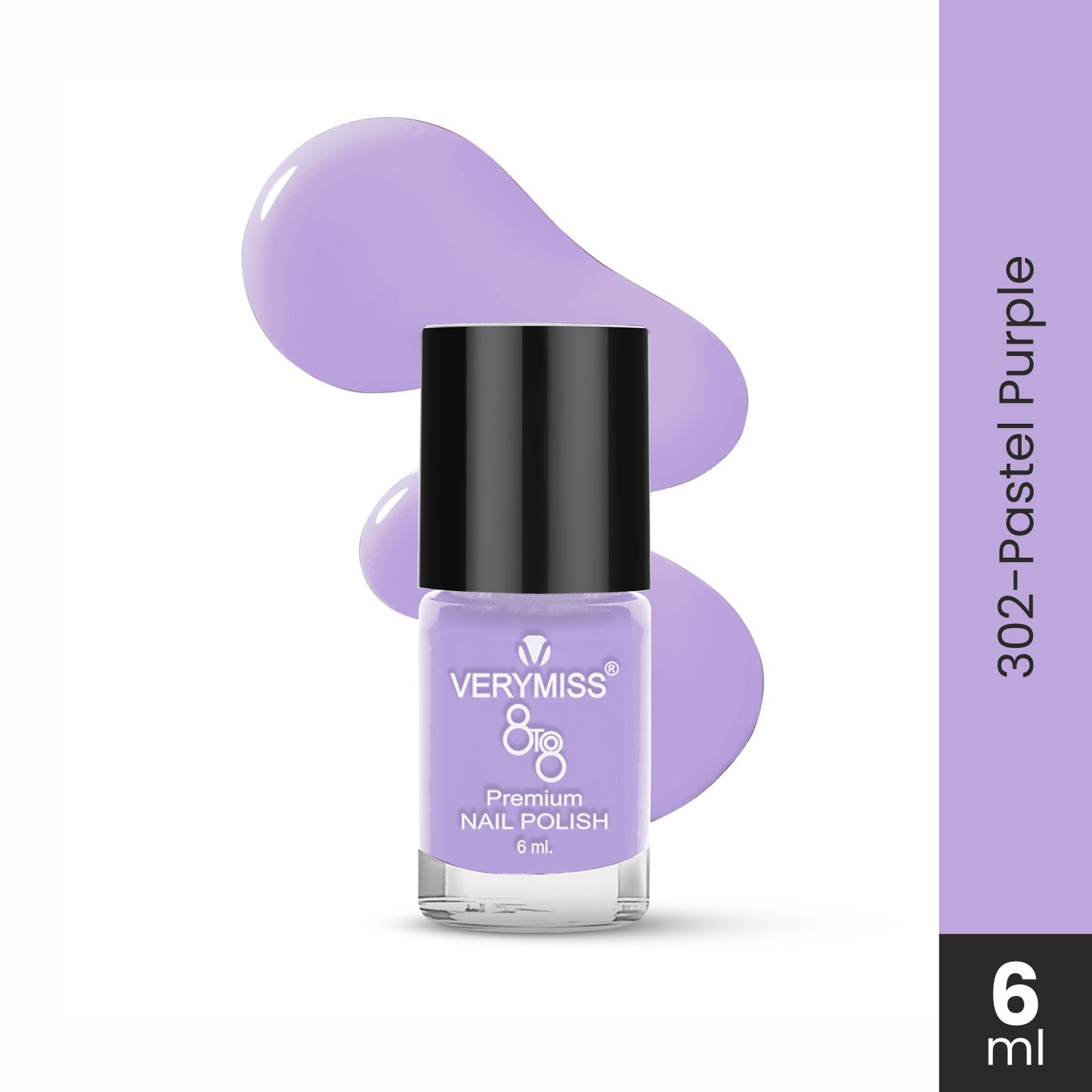 Premium Non UV Gel Nail Polish - 302 Pastel Purple