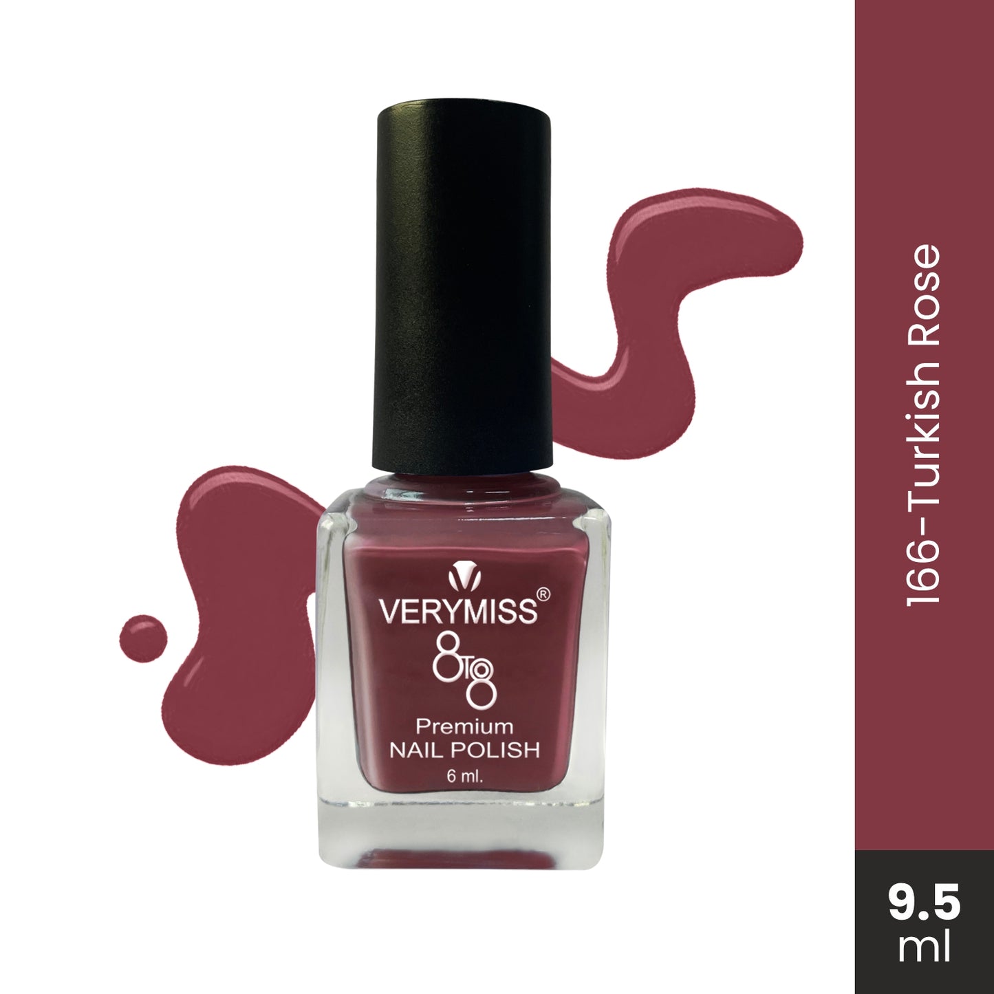 Premium Nail Polish - 166 Turkish Rose
