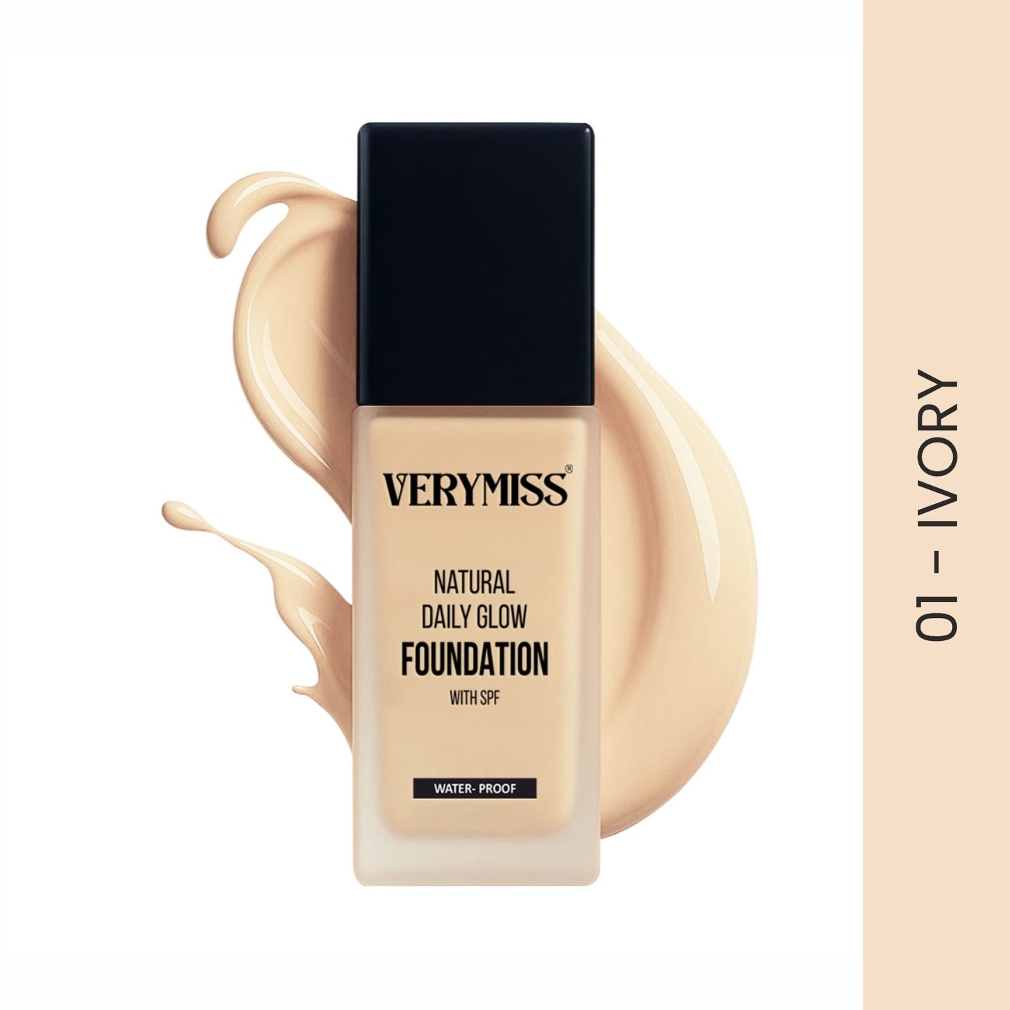 Natural Glow Daily Wear Foundation - 01 Ivory