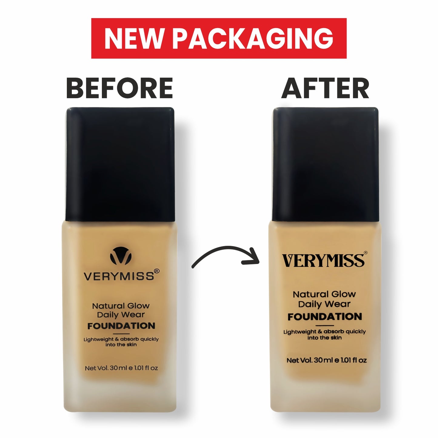 Natural Glow Daily Wear Foundation - 03 Beige - Medium Skin