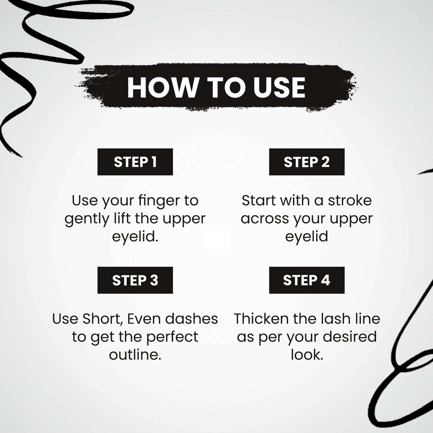 8 To 8 Waterproof Eyeliner - Black