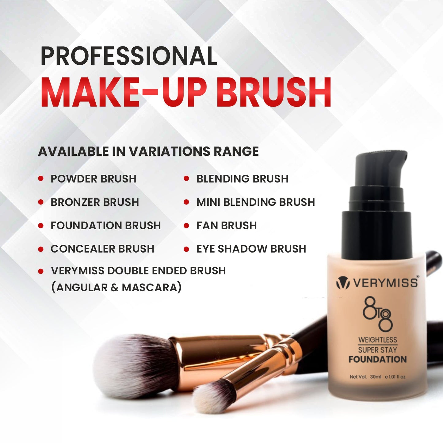 VMMB02 Bronzer Makeup Brush (M)