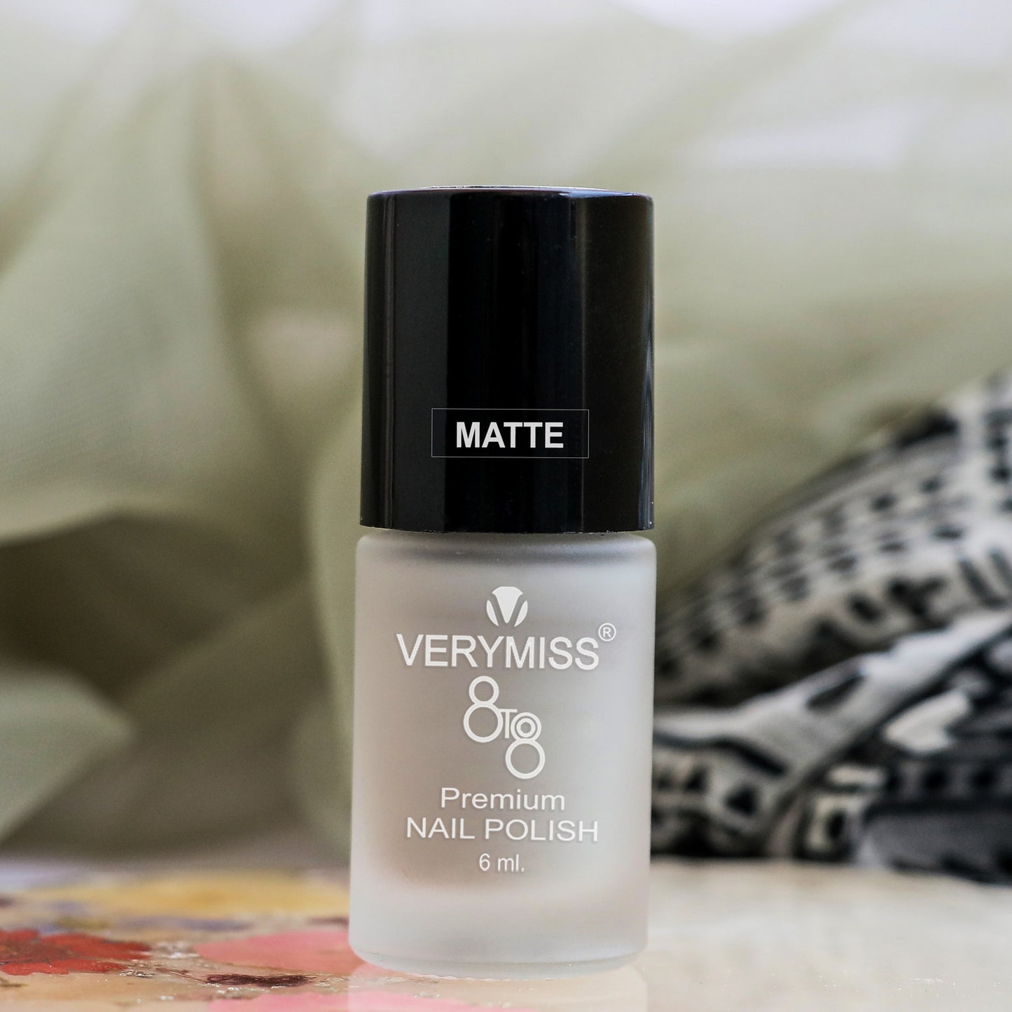 Premium Matte Nail Polish - 254 Cloudy Gray