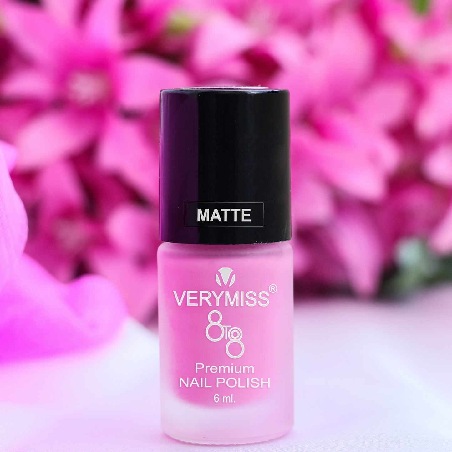 Premium Matte Nail Polish - 255 Tickle Me Pink