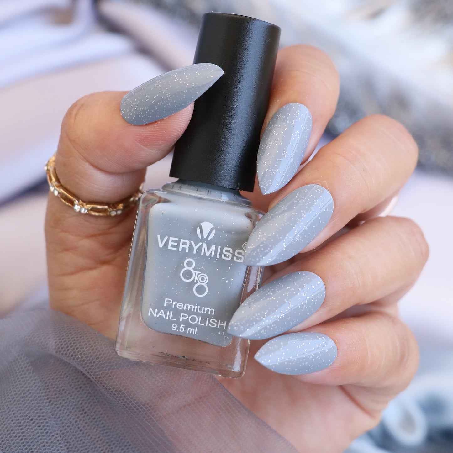 Premium Nail Polish - 130 Cadet Grey