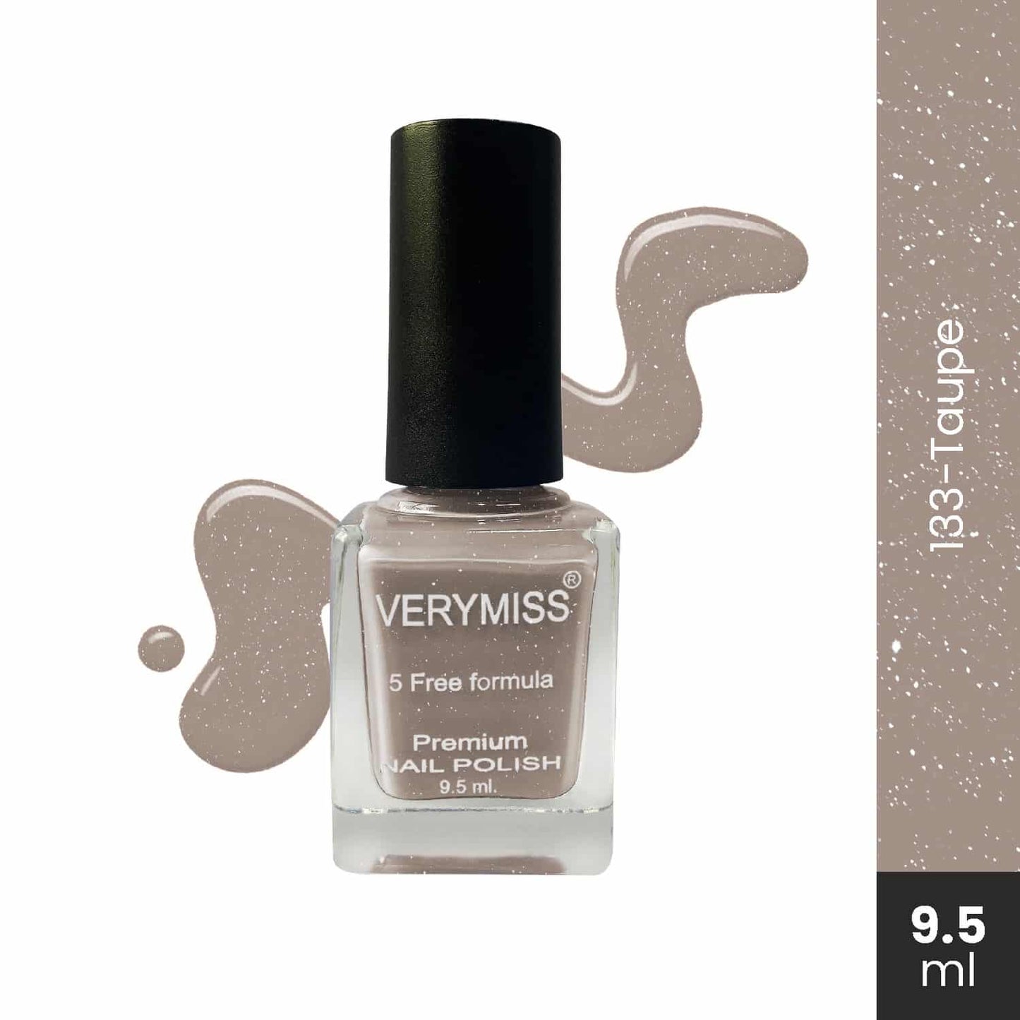 Premium Nail Polish - 133 Taupe