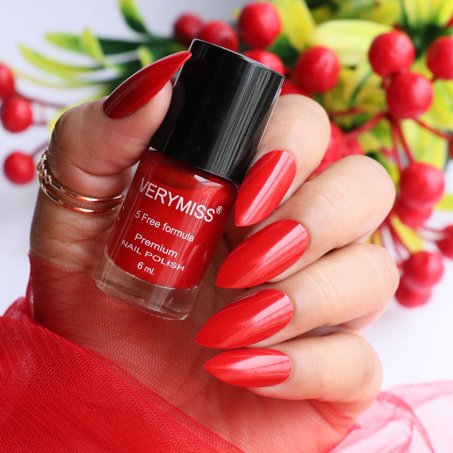 Premium Non UV Gel Nail Polish - 205 Orange Fever