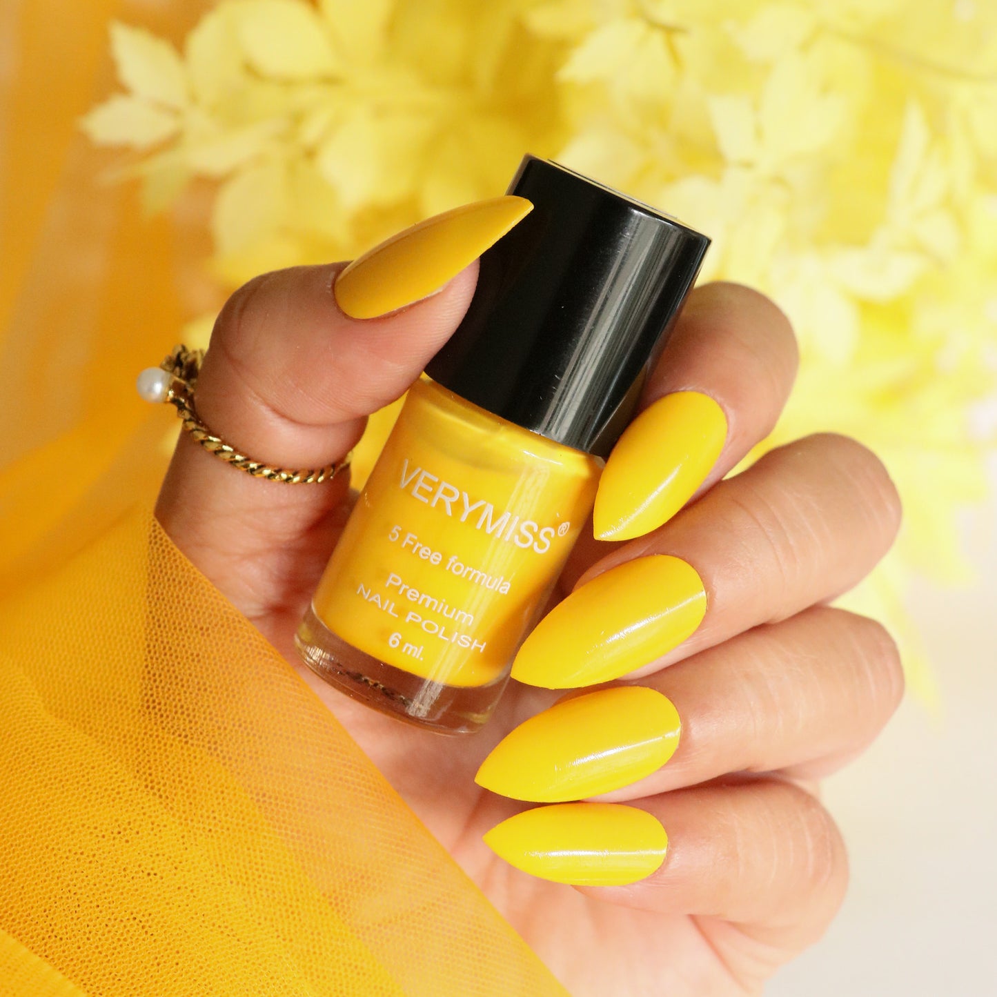 Premium Non UV Gel Nail Polish - 217 Yellow Willow