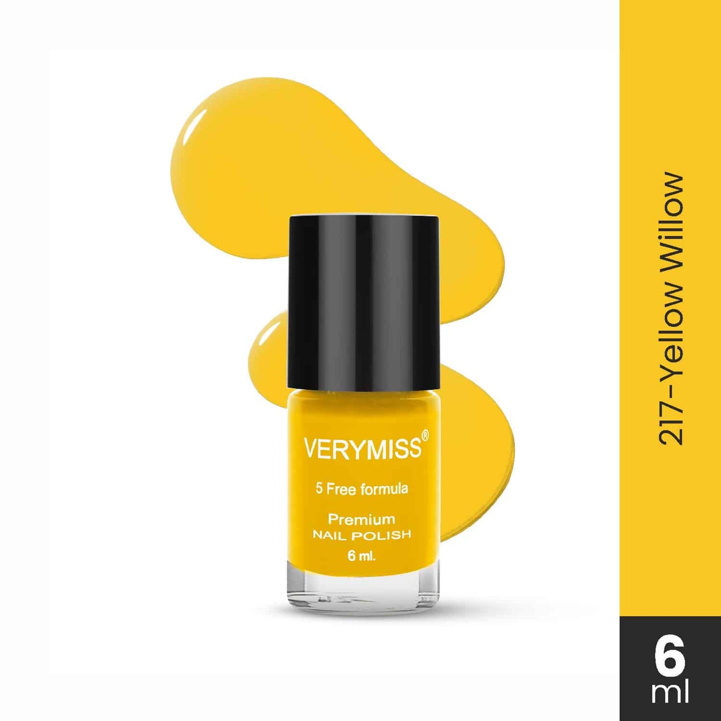 Premium Non UV Gel Nail Polish - 217 Yellow Willow