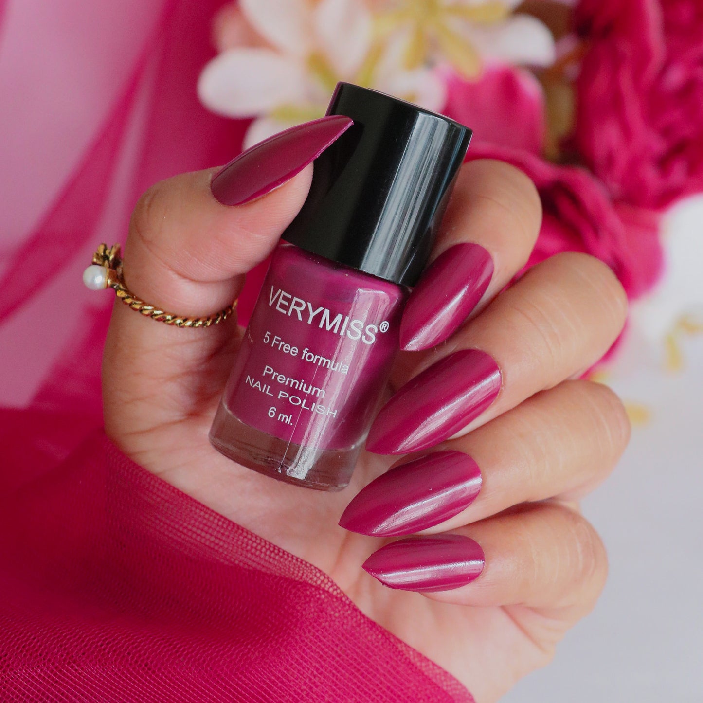 Premium Non UV Gel Nail Polish - 218 Plum