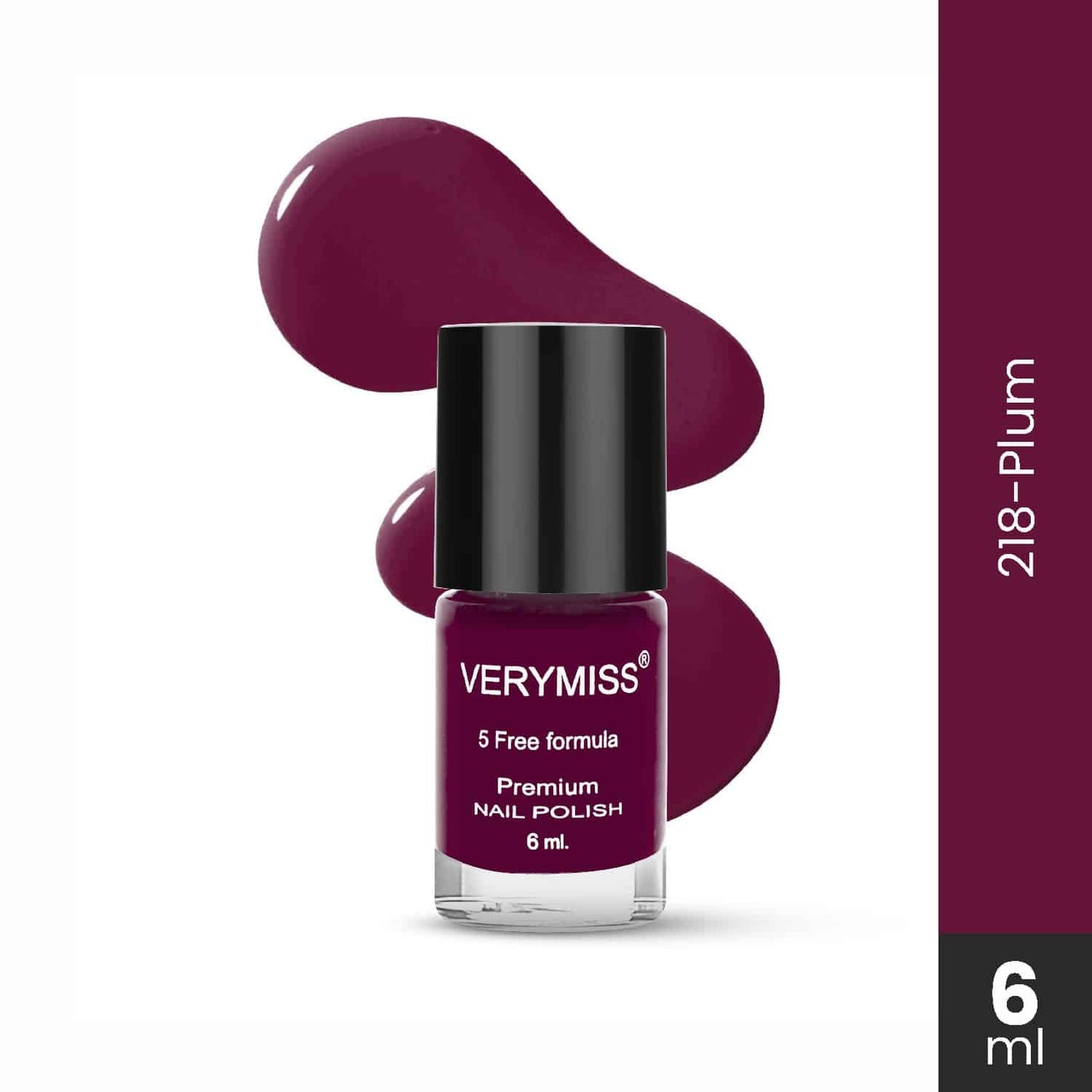 Premium Non UV Gel Nail Polish - 218 Plum
