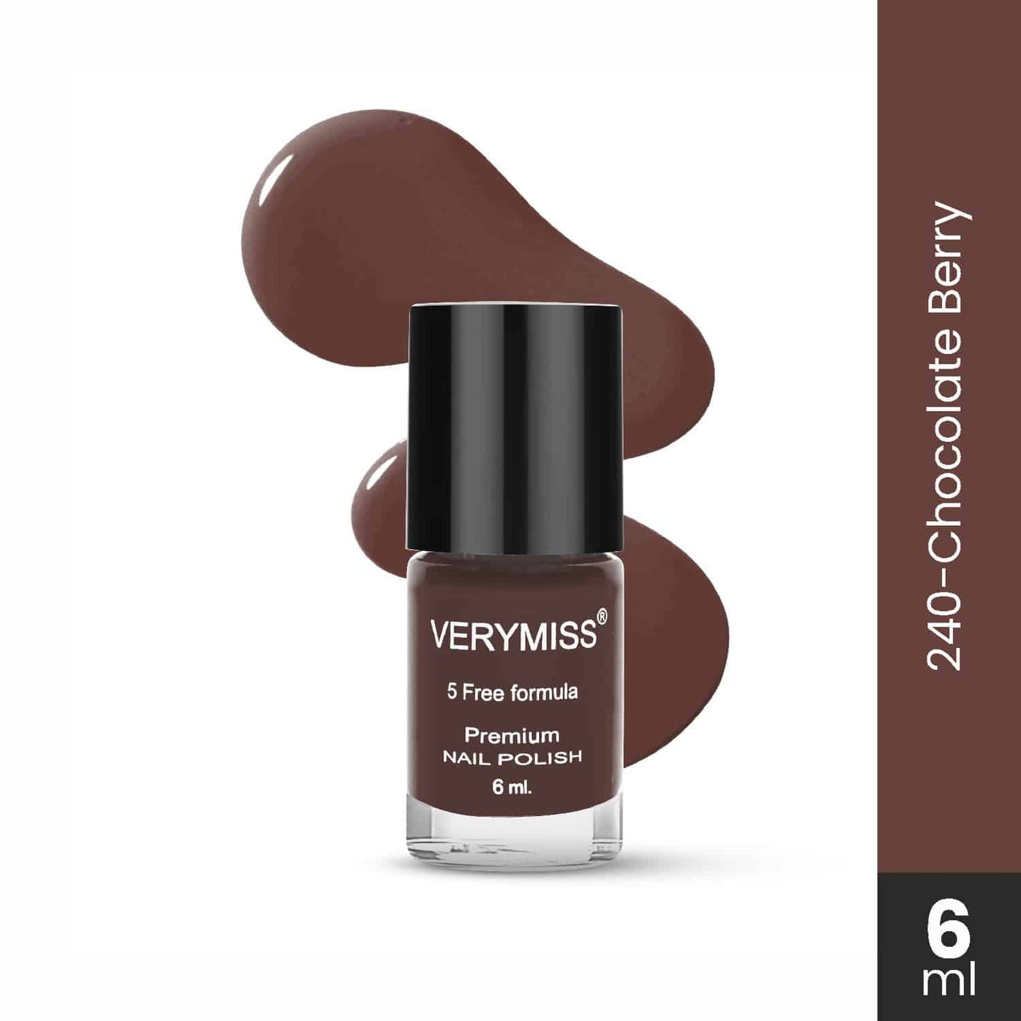 Premium Non UV Gel Nail Polish - 240 Chocolate Berry