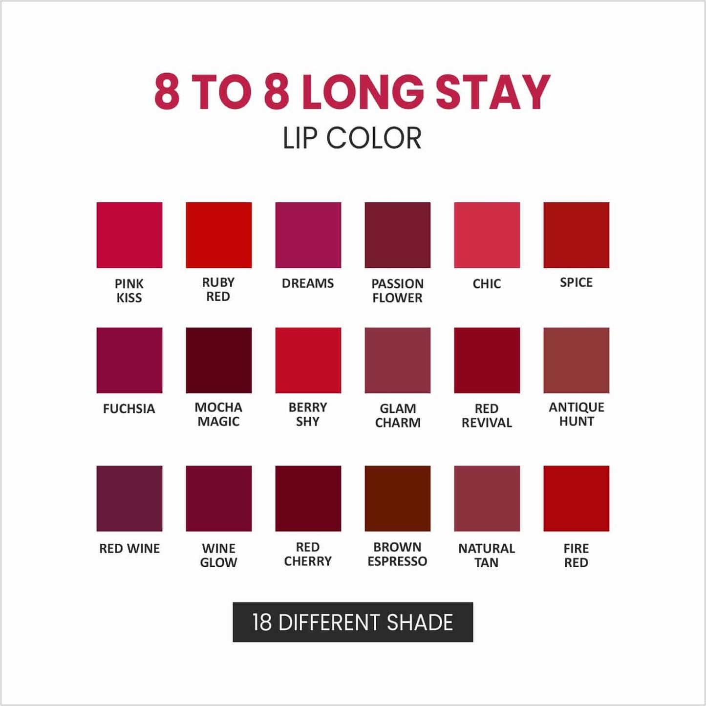 8 To 8 Lip Color - 113 Red Wine