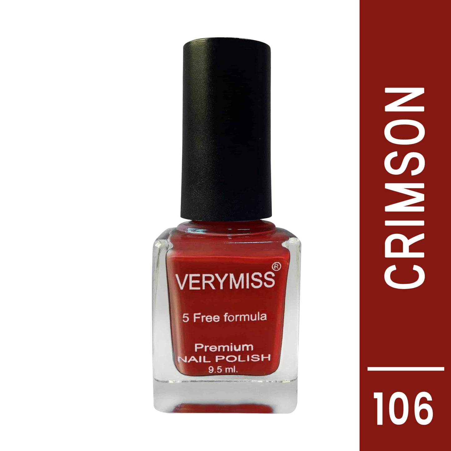 Premium Nail Polish - 106 Crimson