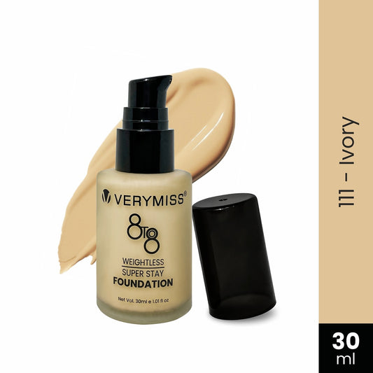 8 to 8 Weightless Super Stay Foundation - 111 IVORY