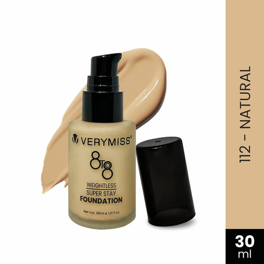 8 to 8 Weightless Super Stay Foundation - 112 NATURAL