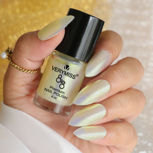 Premium Pearl Nail Polish - 202 Glimmer