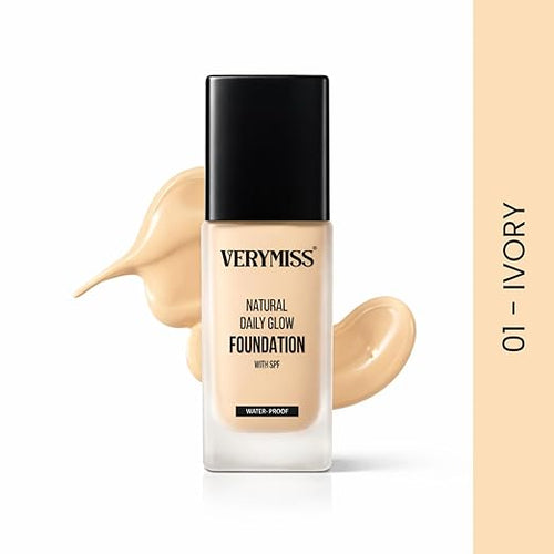 Natural Glow Daily Wear Foundation - 01 Ivory