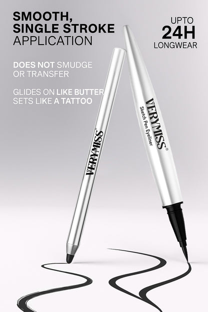 Pro-Finish Eye Combo - Intense Velvet Kajal & Liquid Eyeliner
