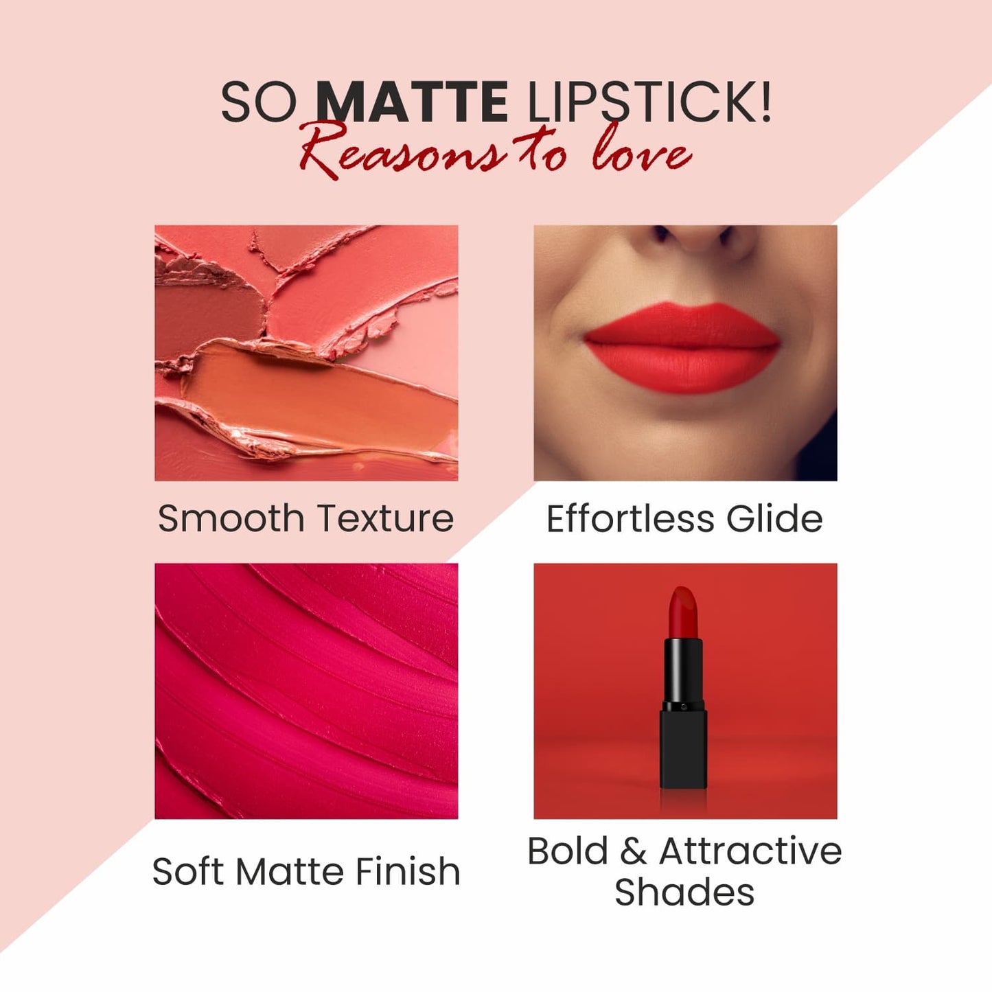 Wow Matte Lipstick - 19 Peach Beach
